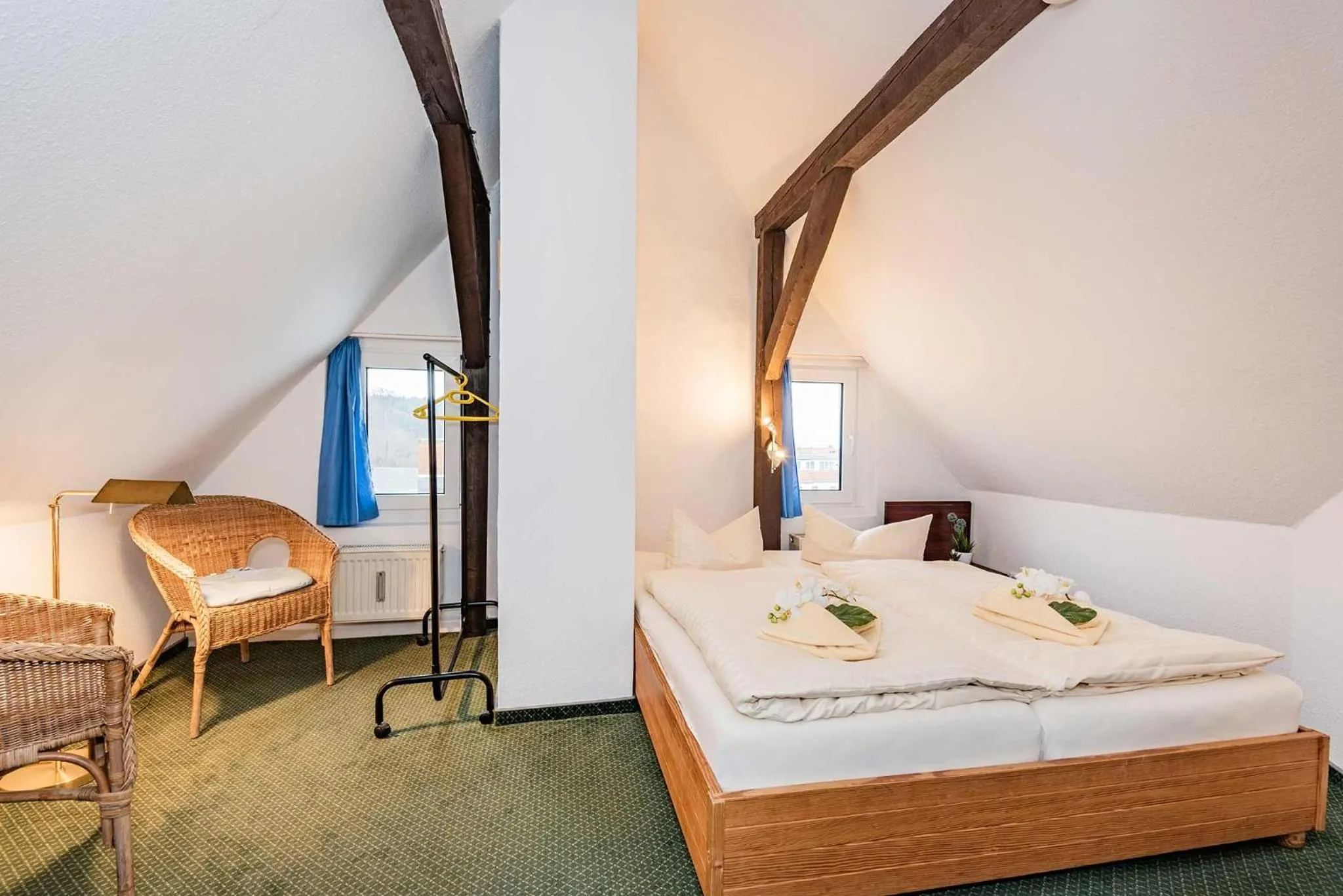 Bed in Strandvilla Imperator