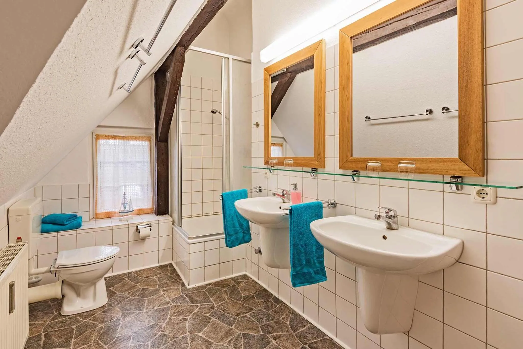 Bathroom in Strandvilla Imperator