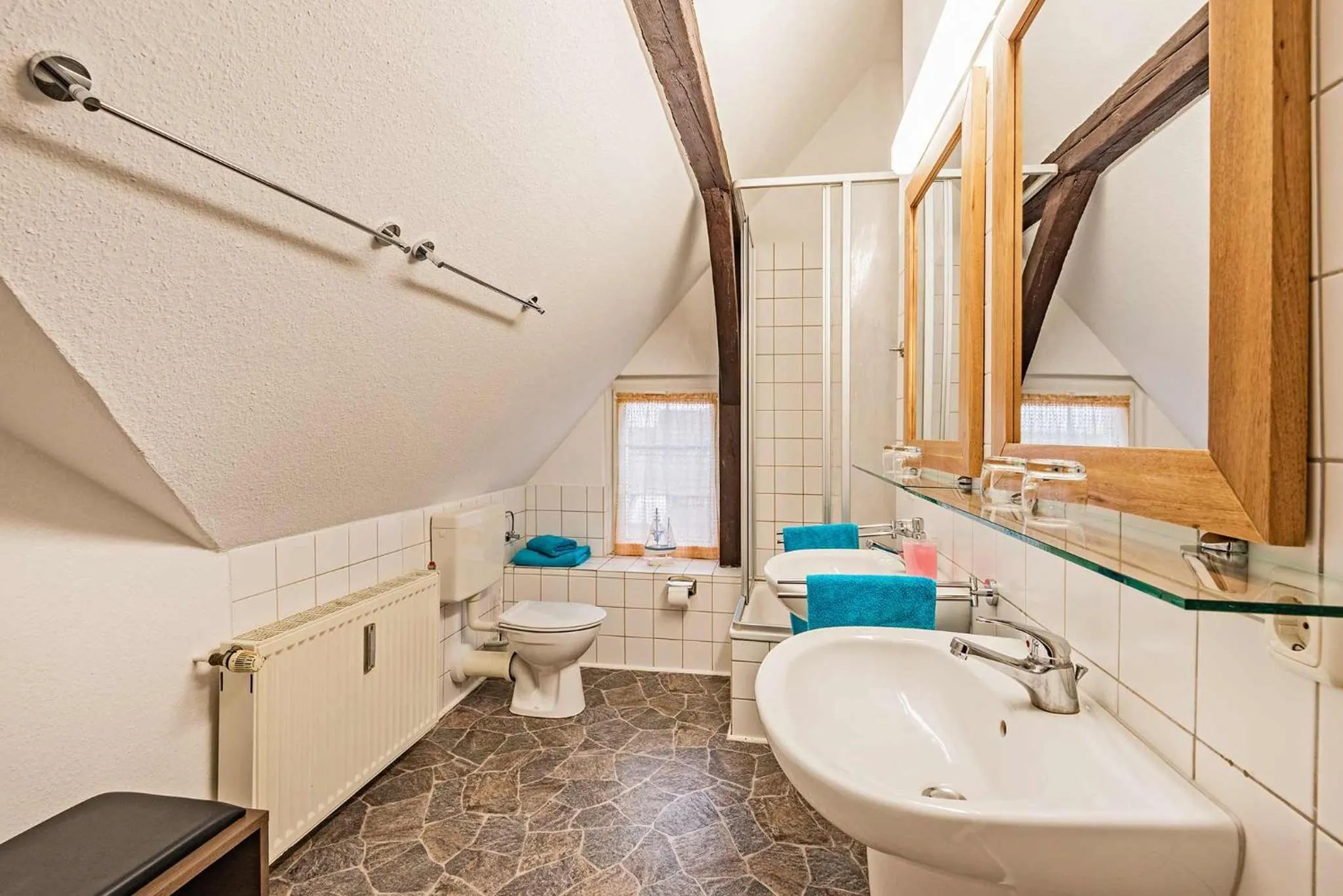 Bathroom in Strandvilla Imperator