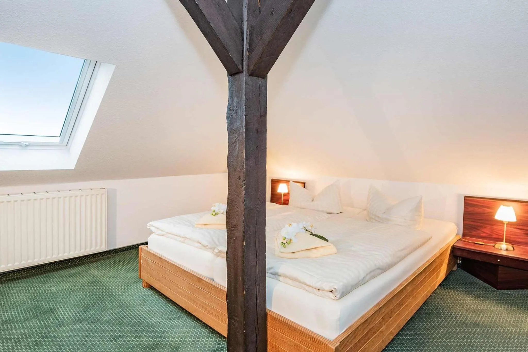 Bed in Strandvilla Imperator