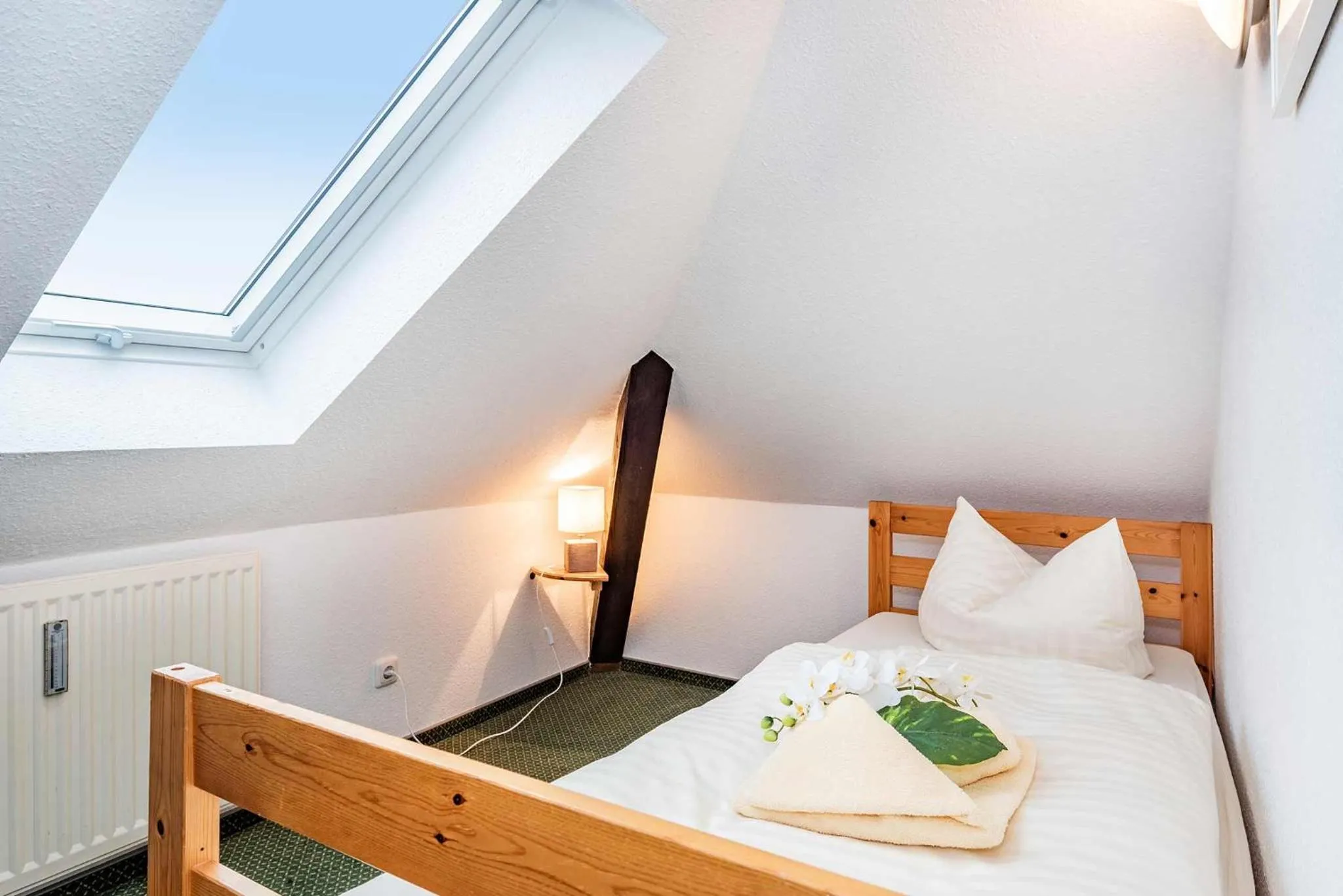 Bed in Strandvilla Imperator