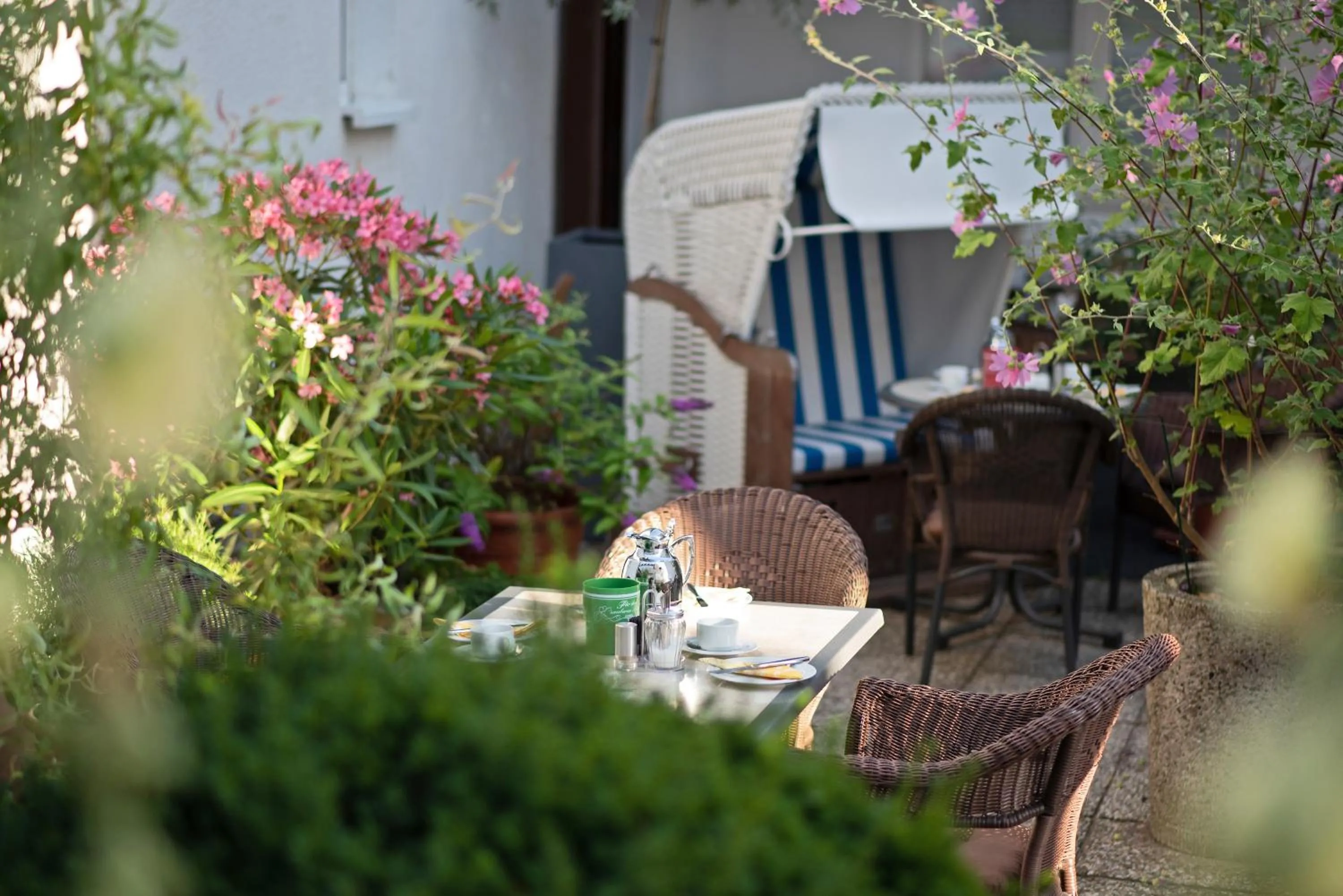 Balcony/Terrace in Strandvilla Imperator