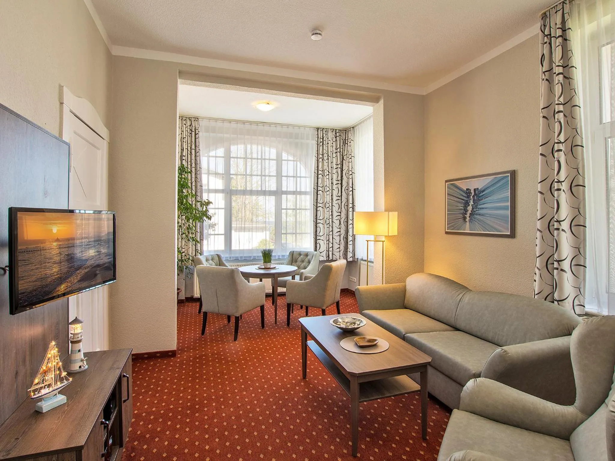 TV and multimedia in Strandvilla Imperator