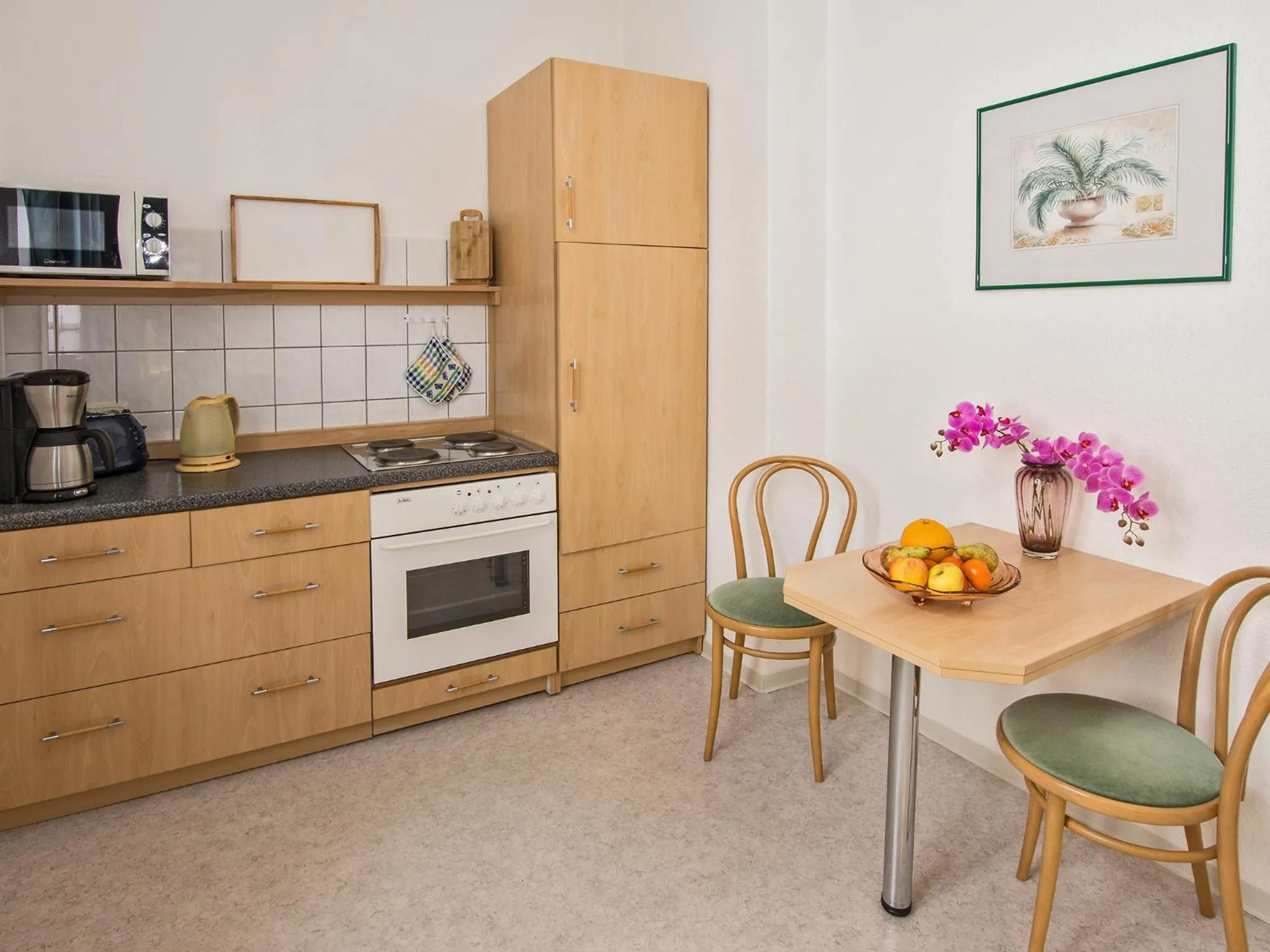 Kitchen or kitchenette in Strandvilla Imperator