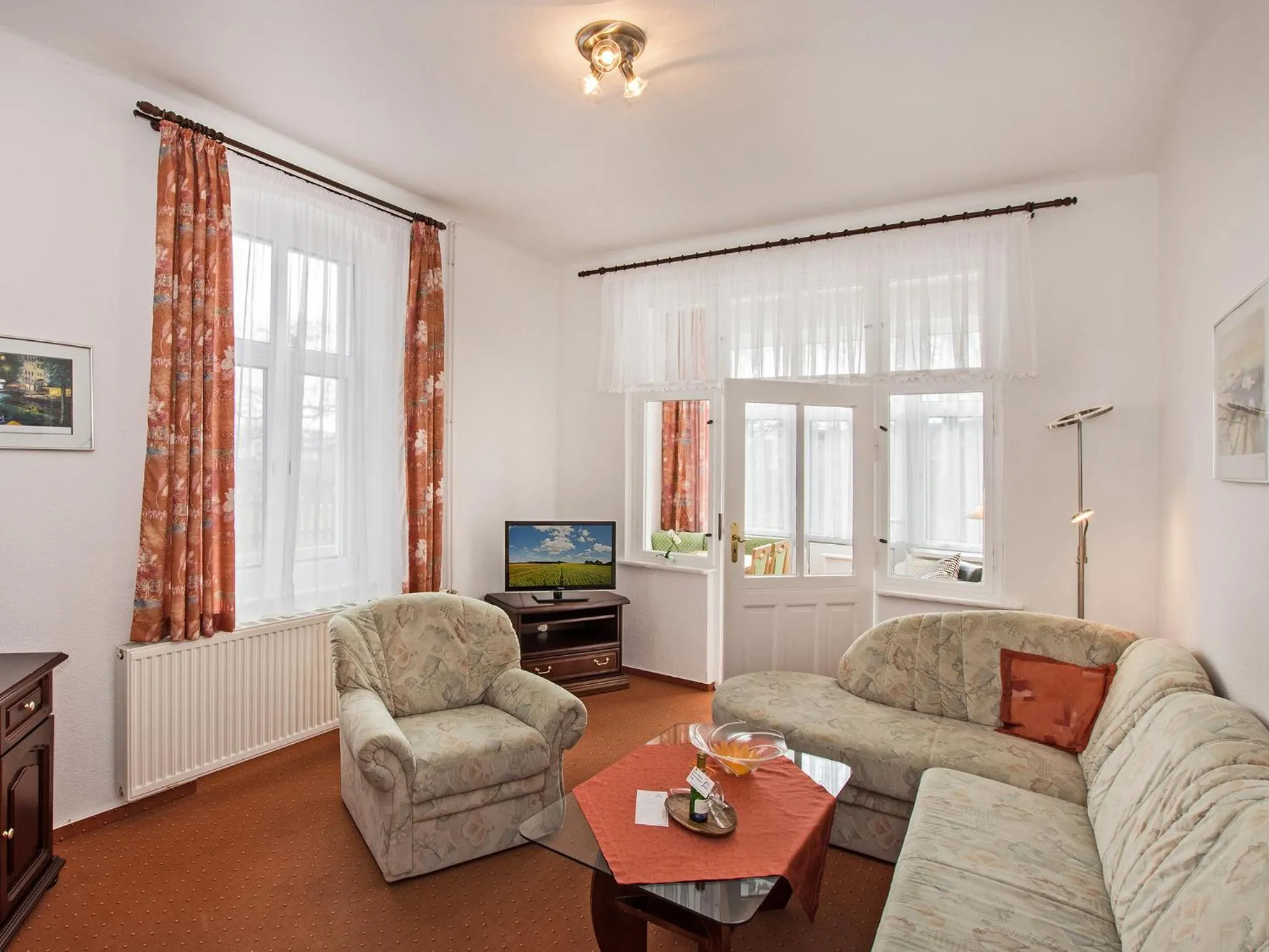 Living room in Strandvilla Imperator