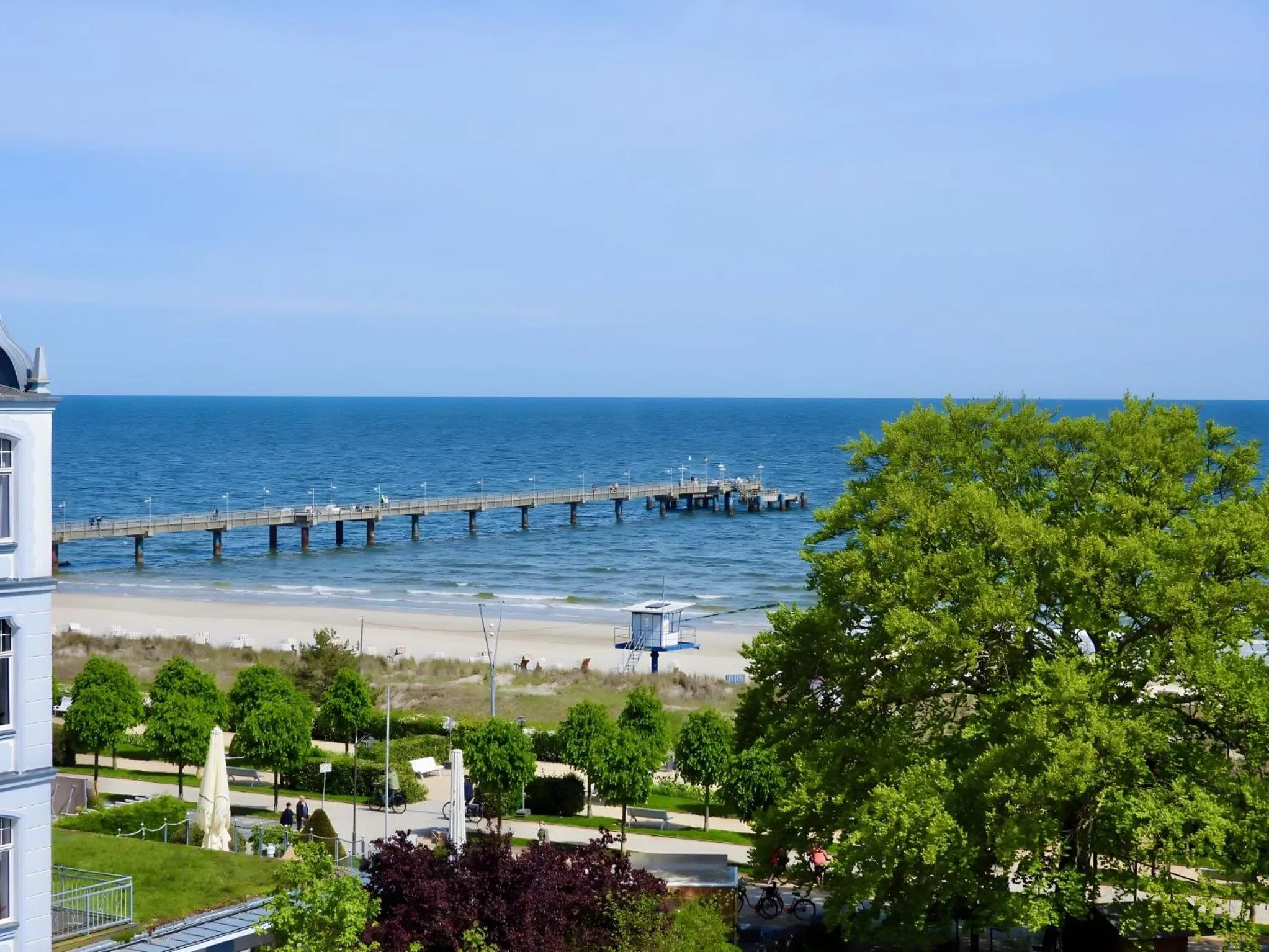 Beach in Strandvilla Imperator