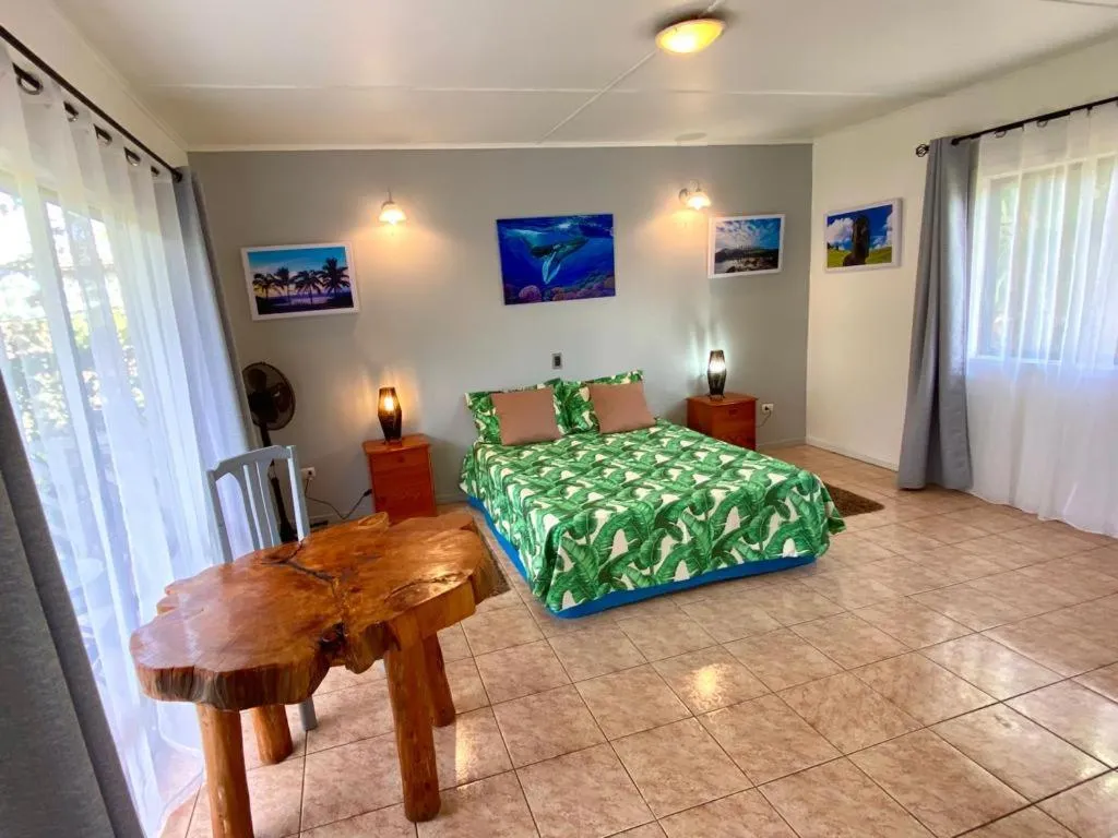 Bed in Kahina Lodge