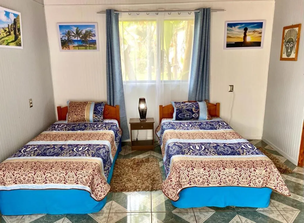 Bed in Kahina Lodge