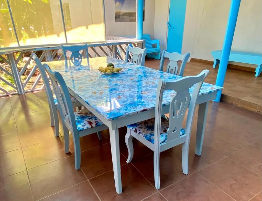 Patio in Kahina Lodge