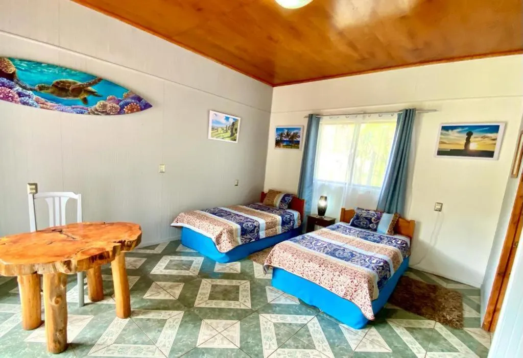 Bed in Kahina Lodge
