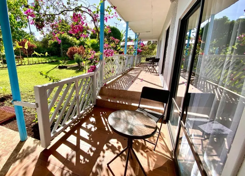 Patio in Kahina Lodge