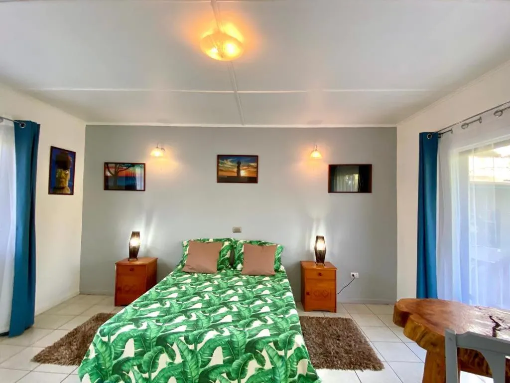 Bed in Kahina Lodge