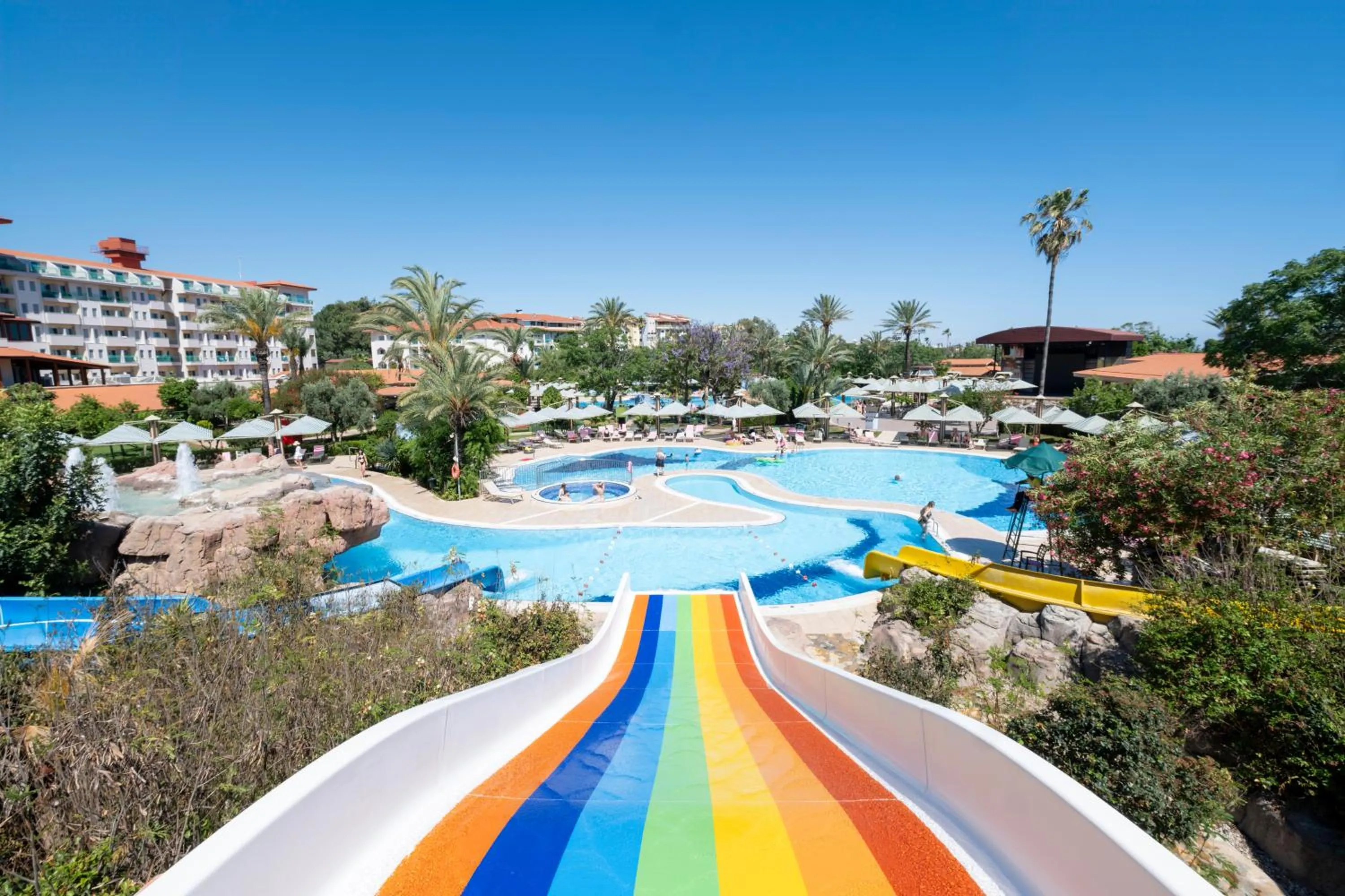 Pool view in Belconti Resort Hotel