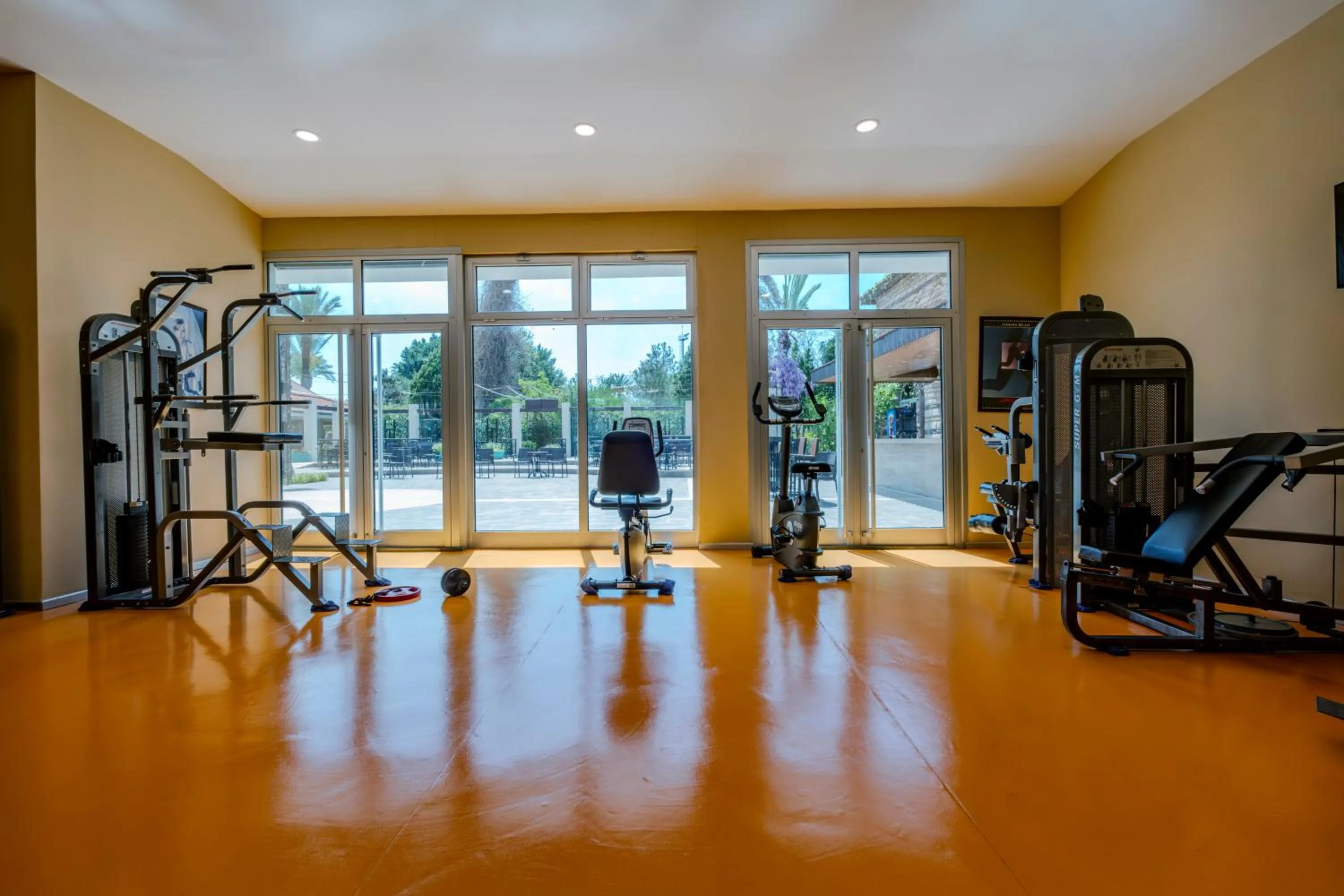 Fitness centre/facilities in Belconti Resort Hotel