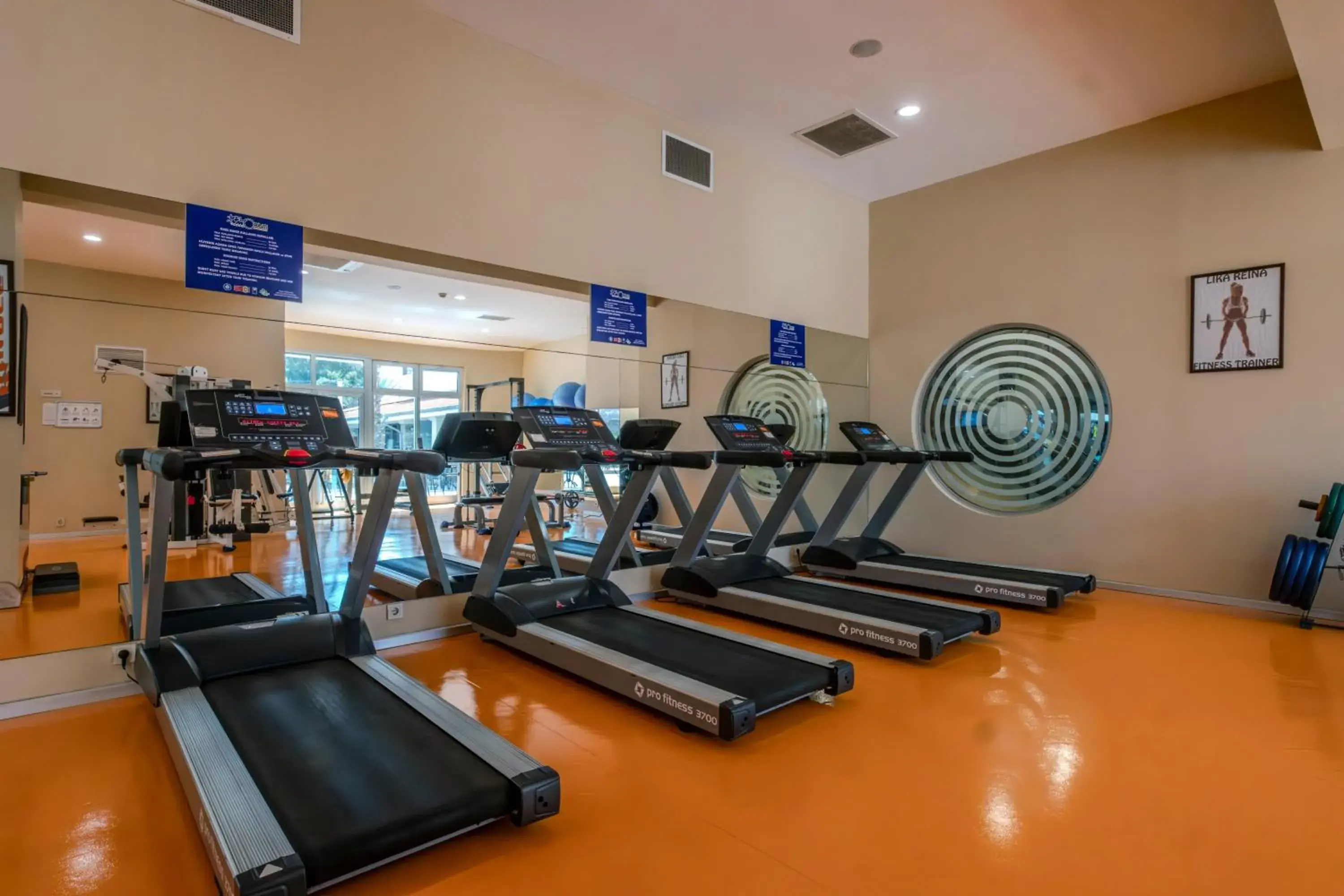Fitness centre/facilities in Belconti Resort Hotel Fitness centre/facilities in Belconti Resort Hotel