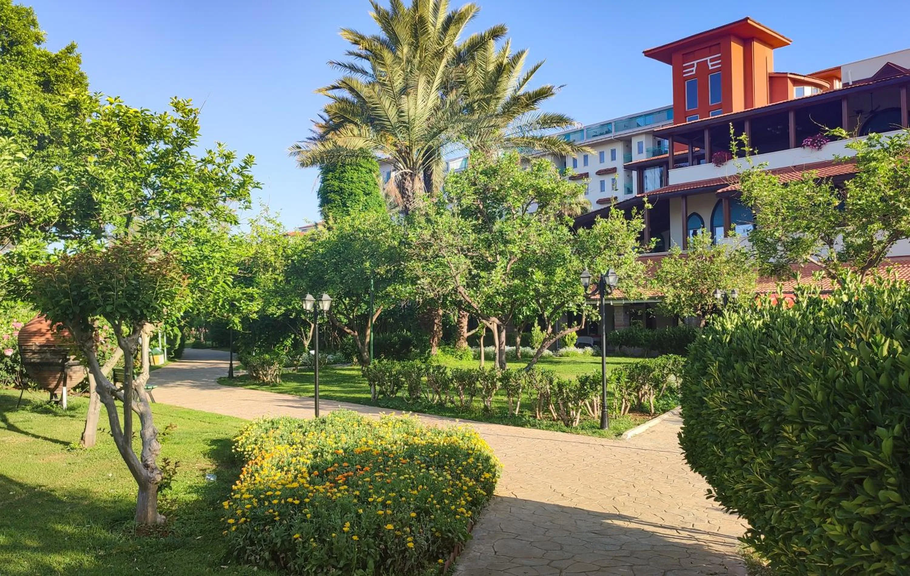 Garden view in Belconti Resort Hotel