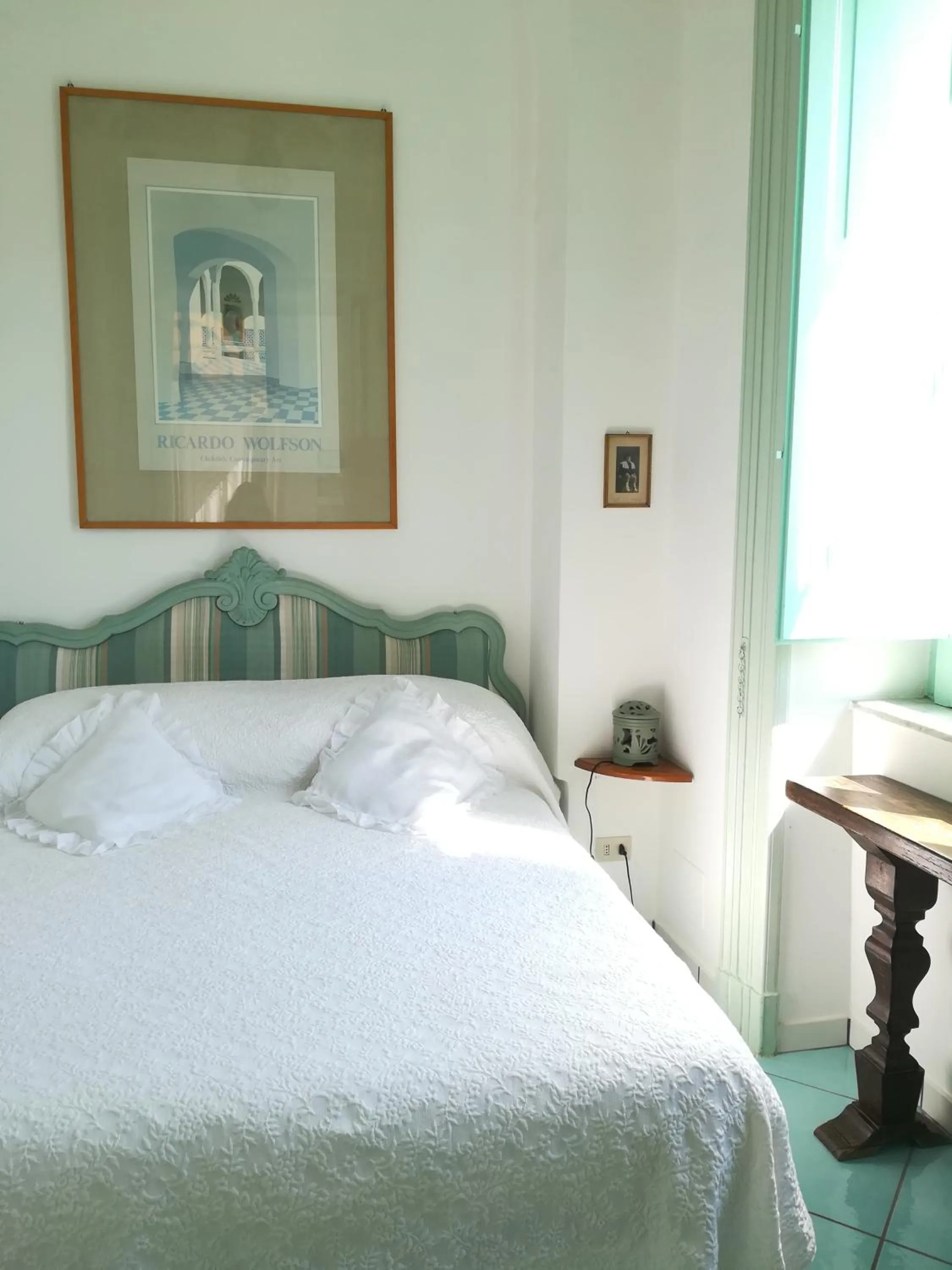 Bed in Villa La Terrazza Suites