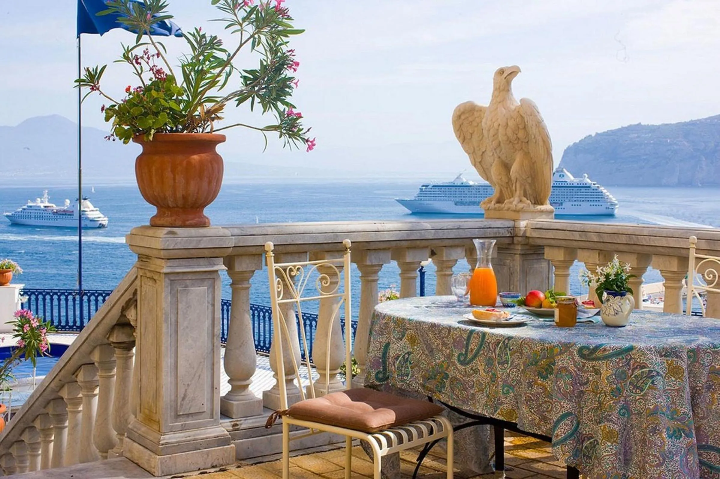 Balcony/Terrace in Villa La Terrazza Suites