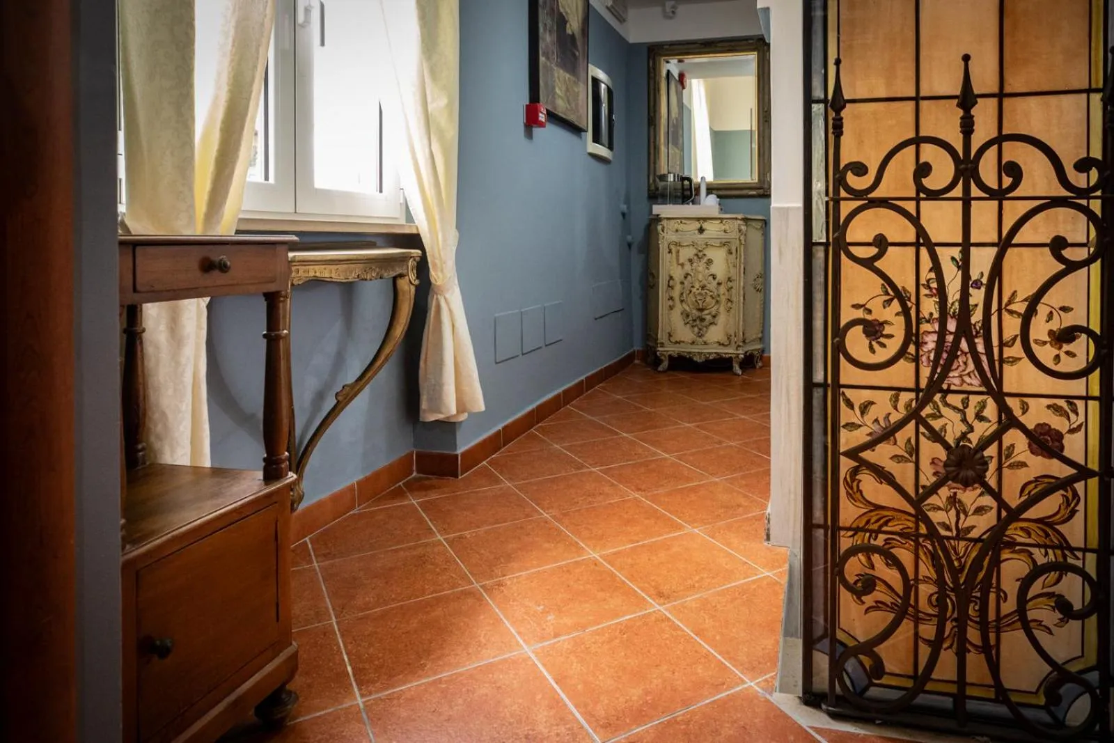 Patio in Hotel Vista Lago Como