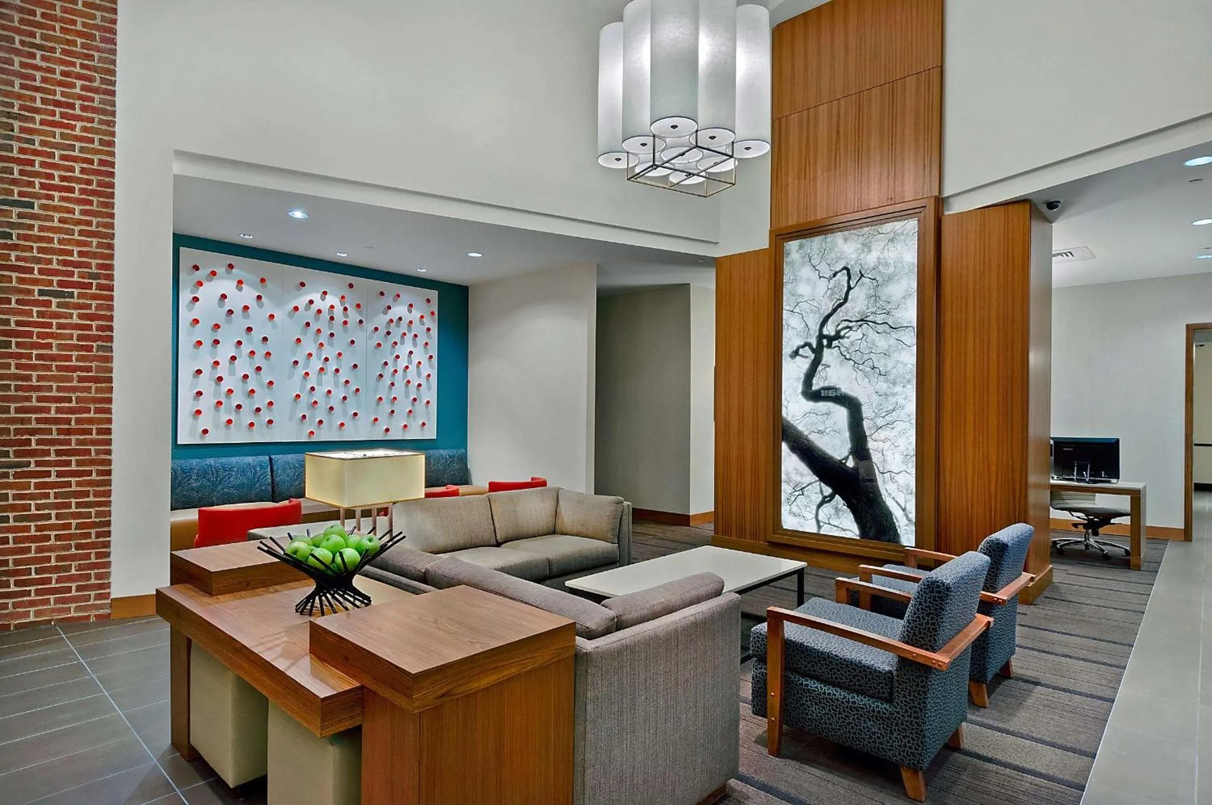 Lobby or reception in Hyatt Place Fredericksburg at Mary Washington