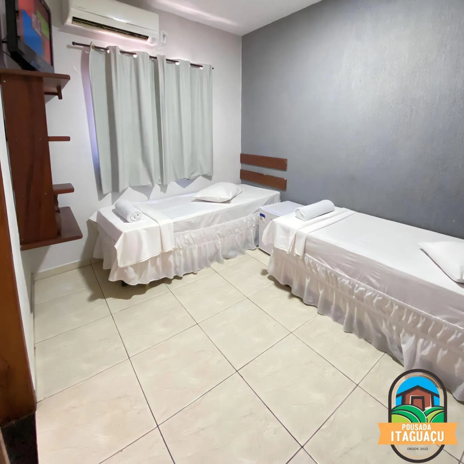Bed in Pousada Itaguaçu
