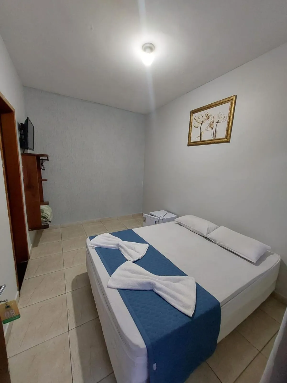 Bed in Pousada Itaguaçu