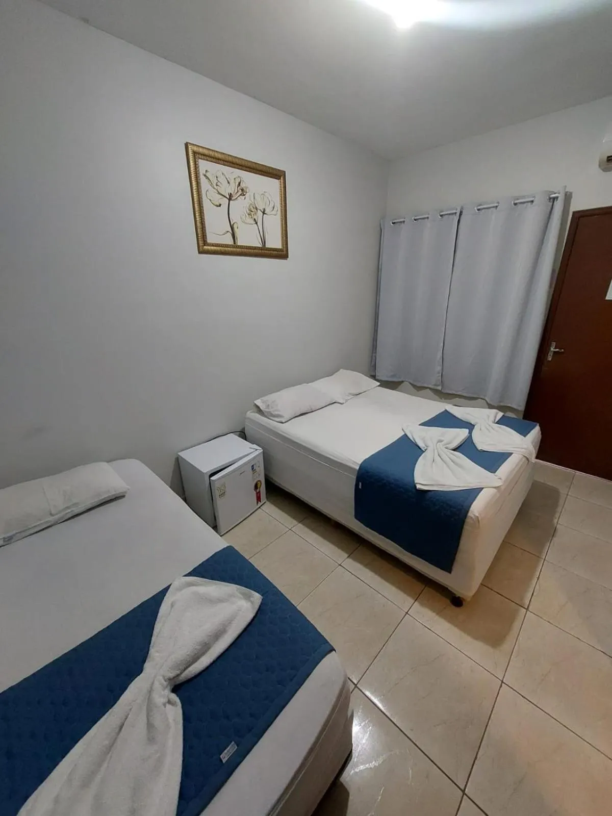 Bed in Pousada Itaguaçu