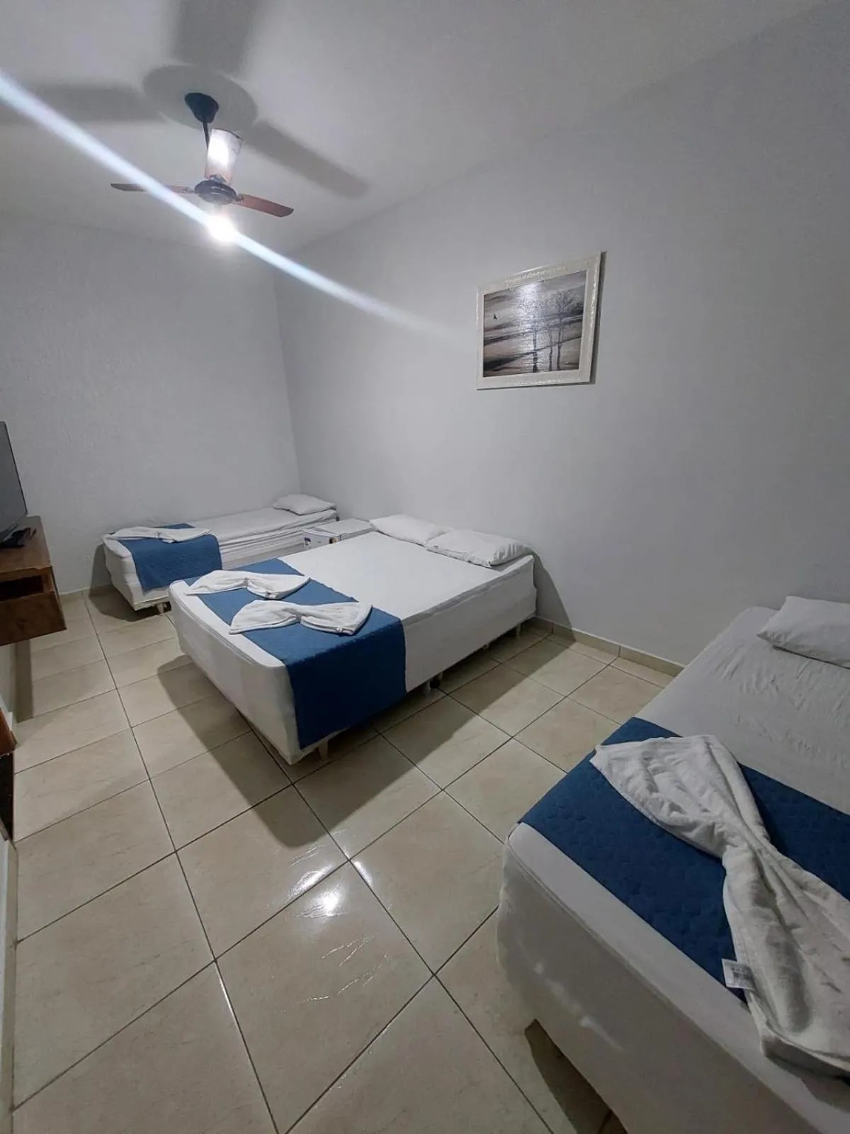 Bed in Pousada Itaguaçu