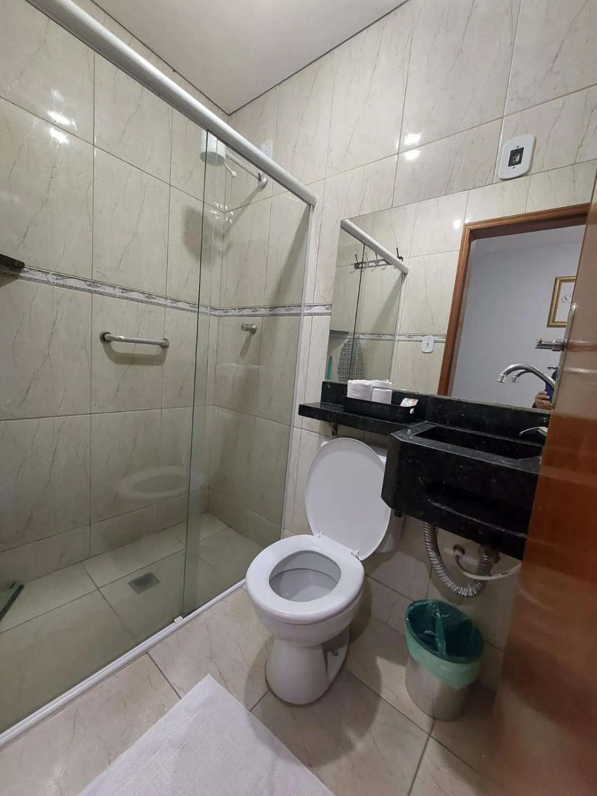 Bathroom in Pousada Itaguaçu