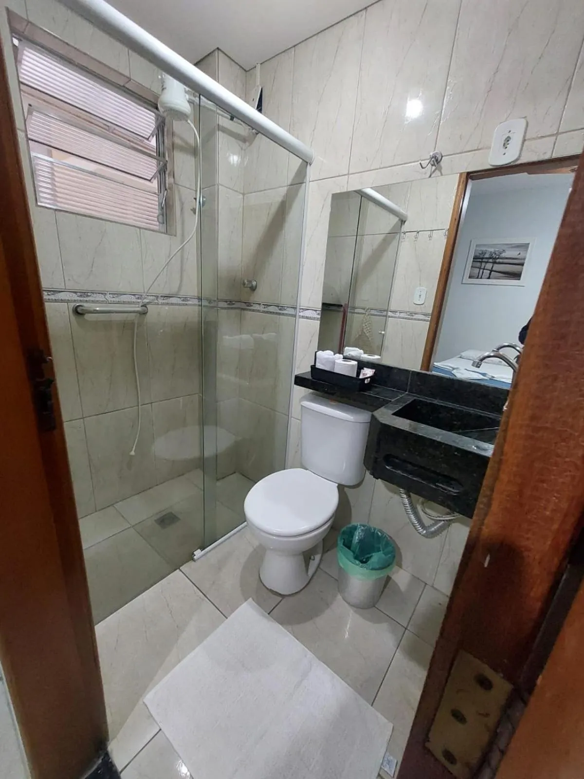 Bathroom in Pousada Itaguaçu
