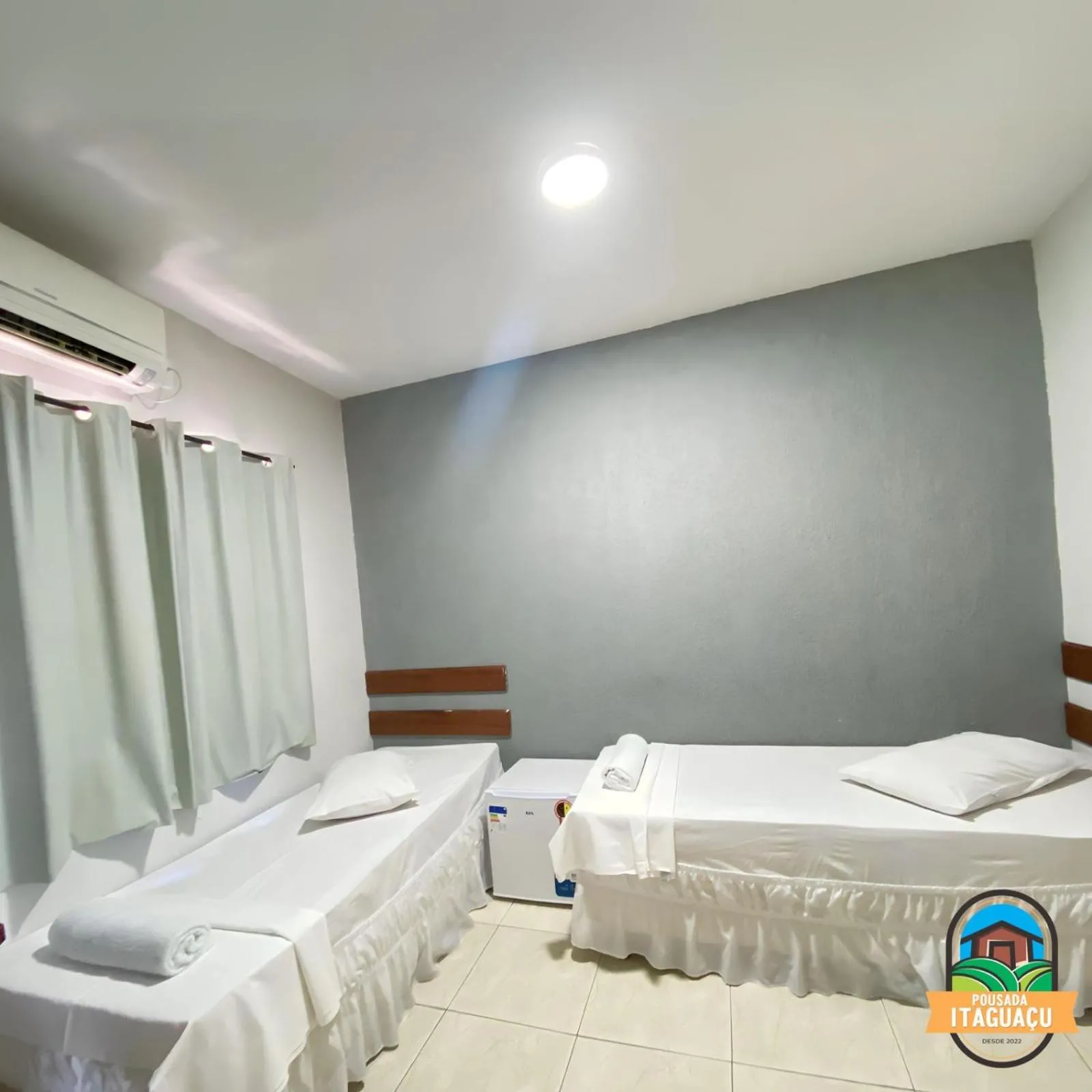 Bed in Pousada Itaguaçu