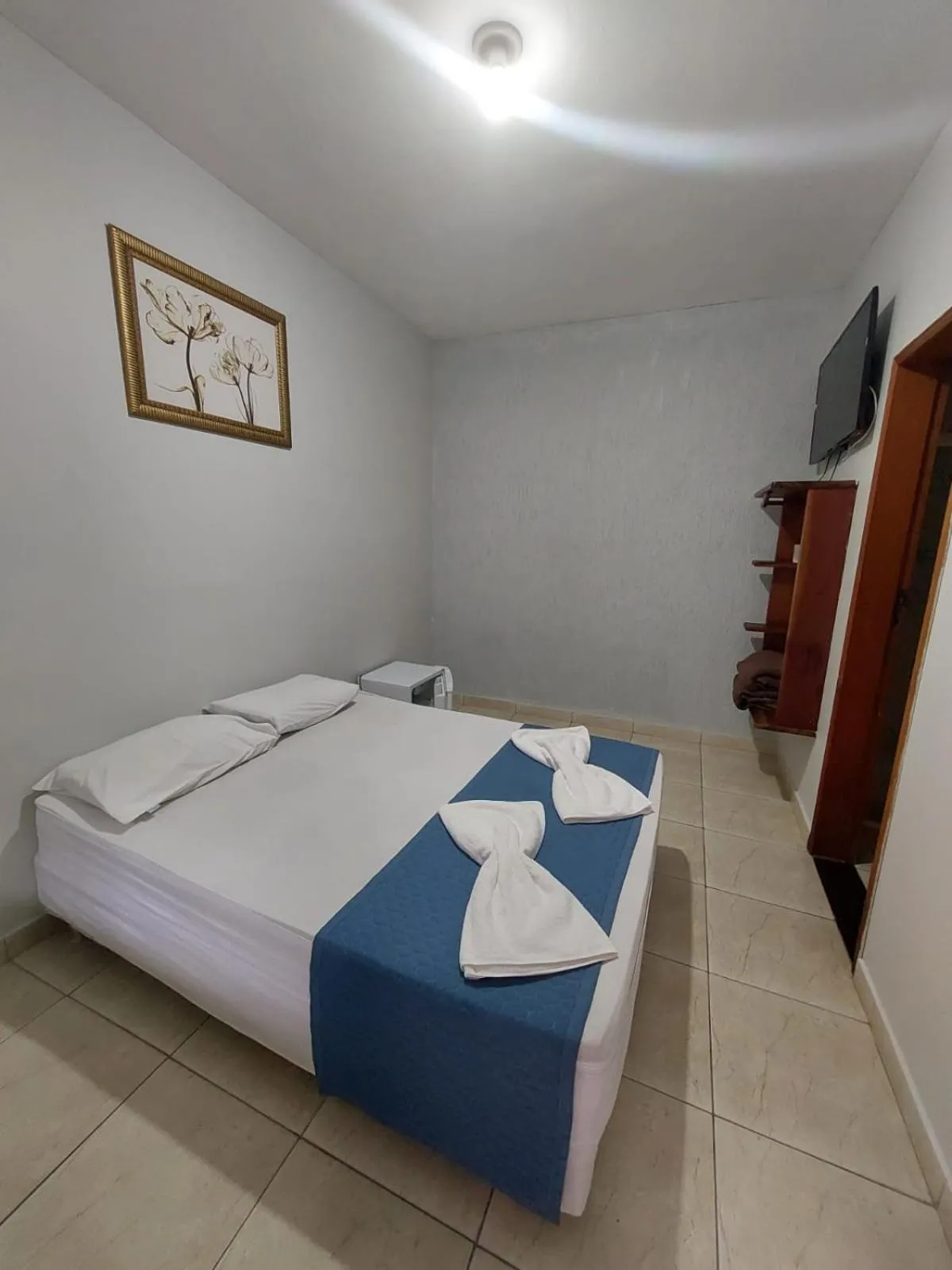 Bed in Pousada Itaguaçu