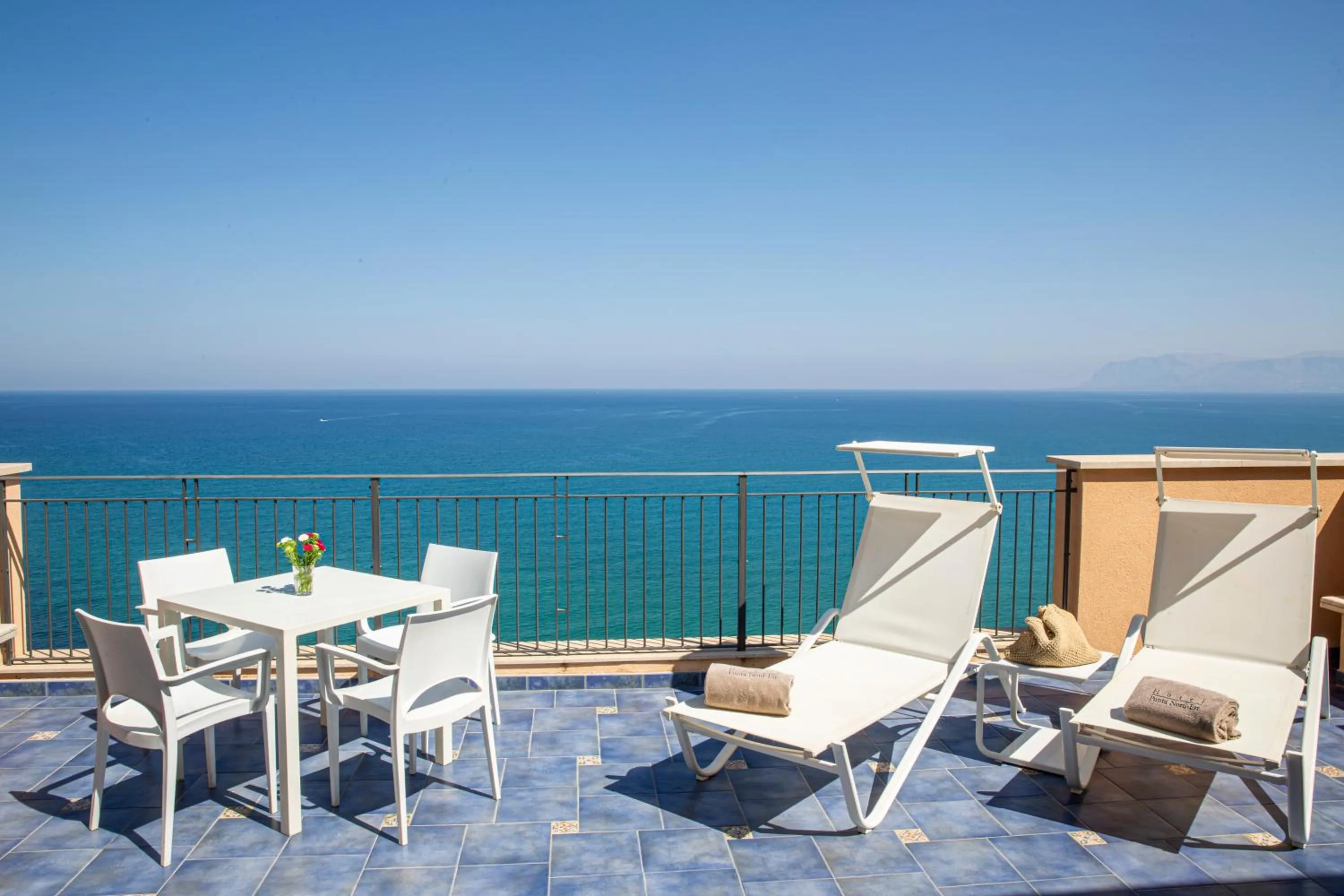 Sea view in Hotel Punta Nord Est