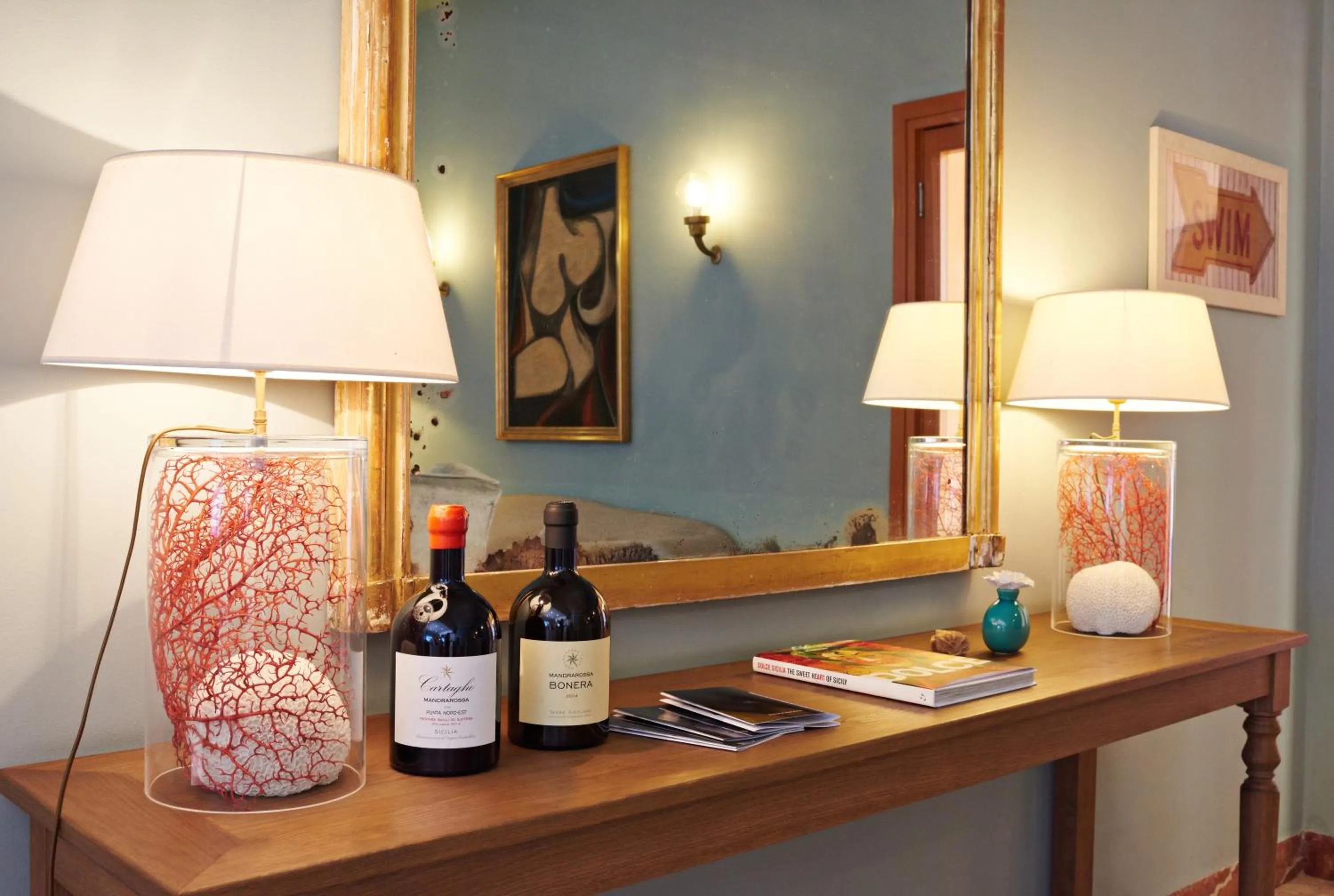 Decorative detail in Hotel Punta Nord Est