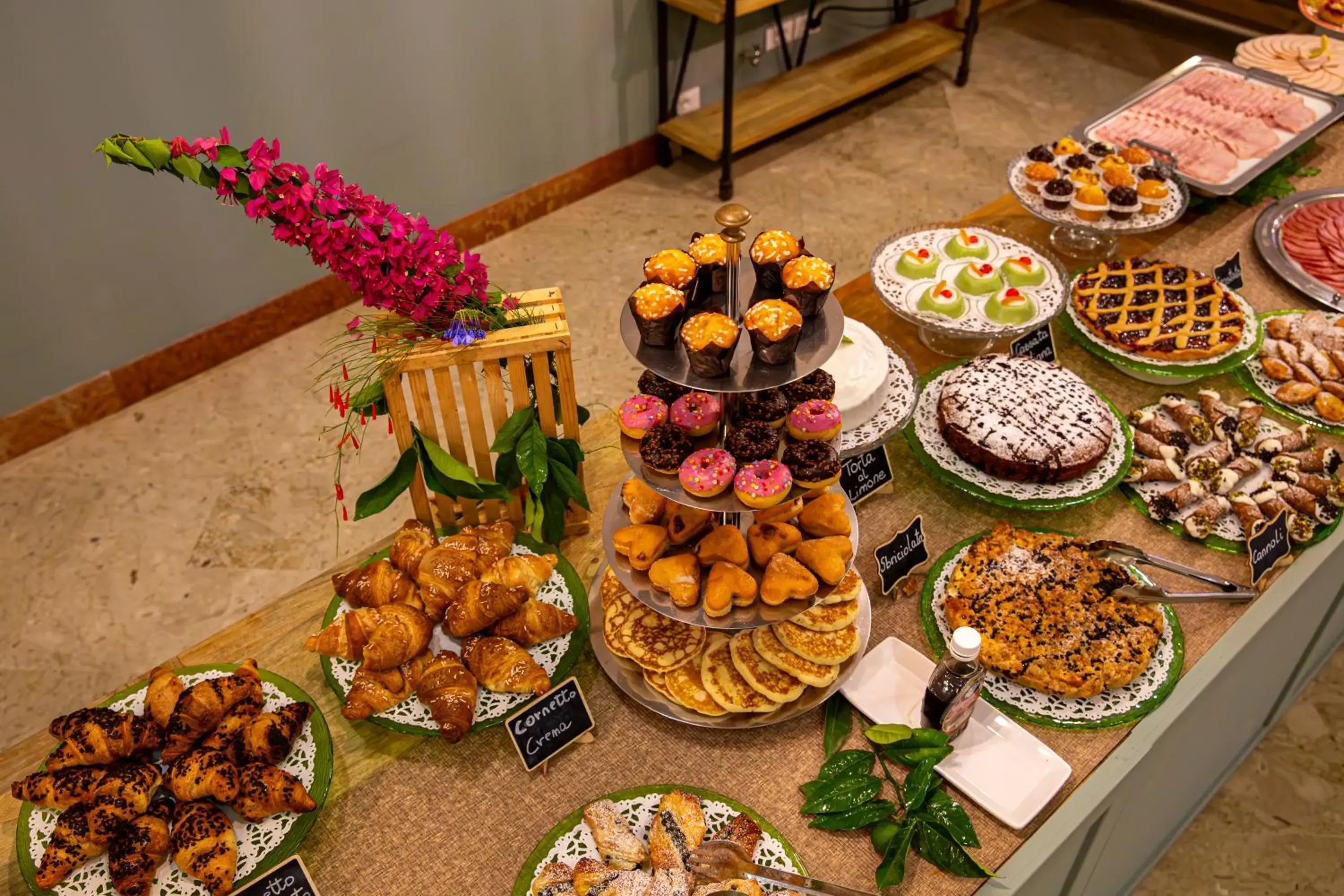 Breakfast in Hotel Punta Nord Est Breakfast in Hotel Punta Nord Est