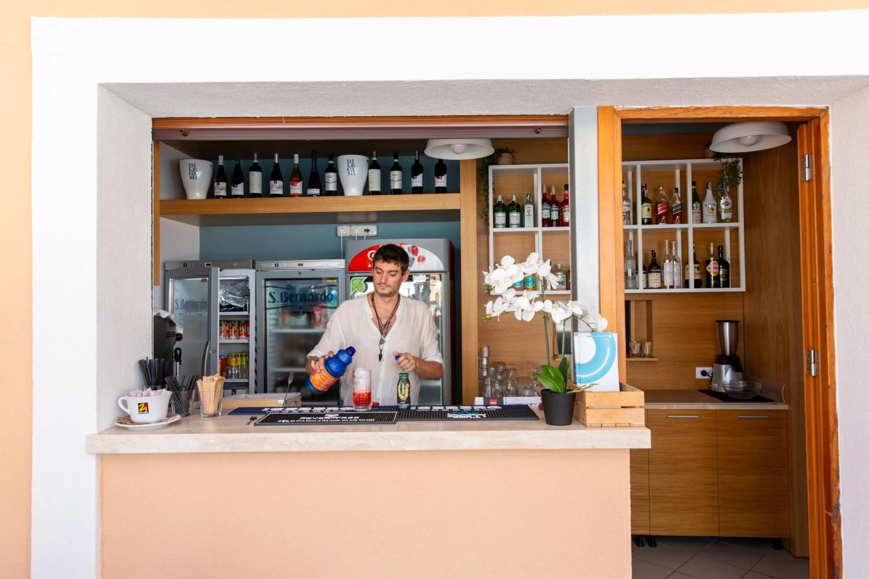 Swimming pool in Hotel Punta Nord Est