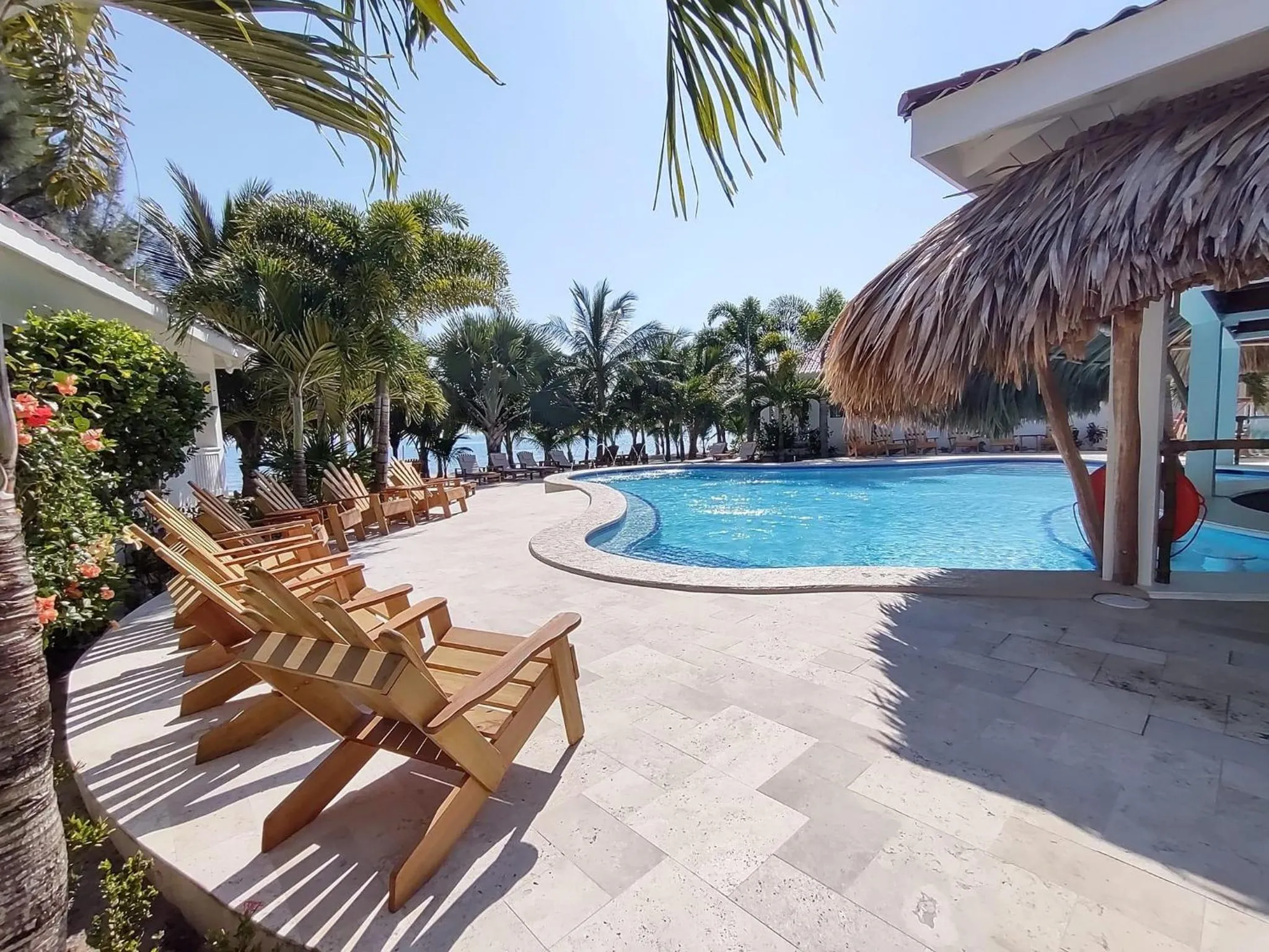 Patio in Ceiba Beach Resort