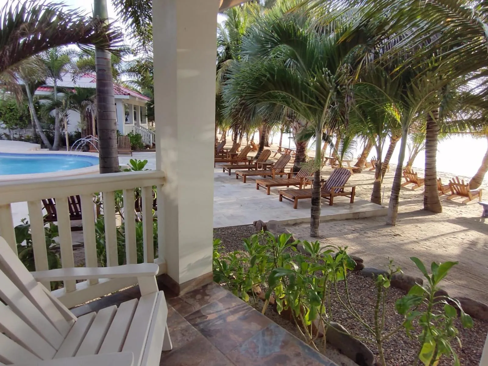 Patio in Ceiba Beach Resort