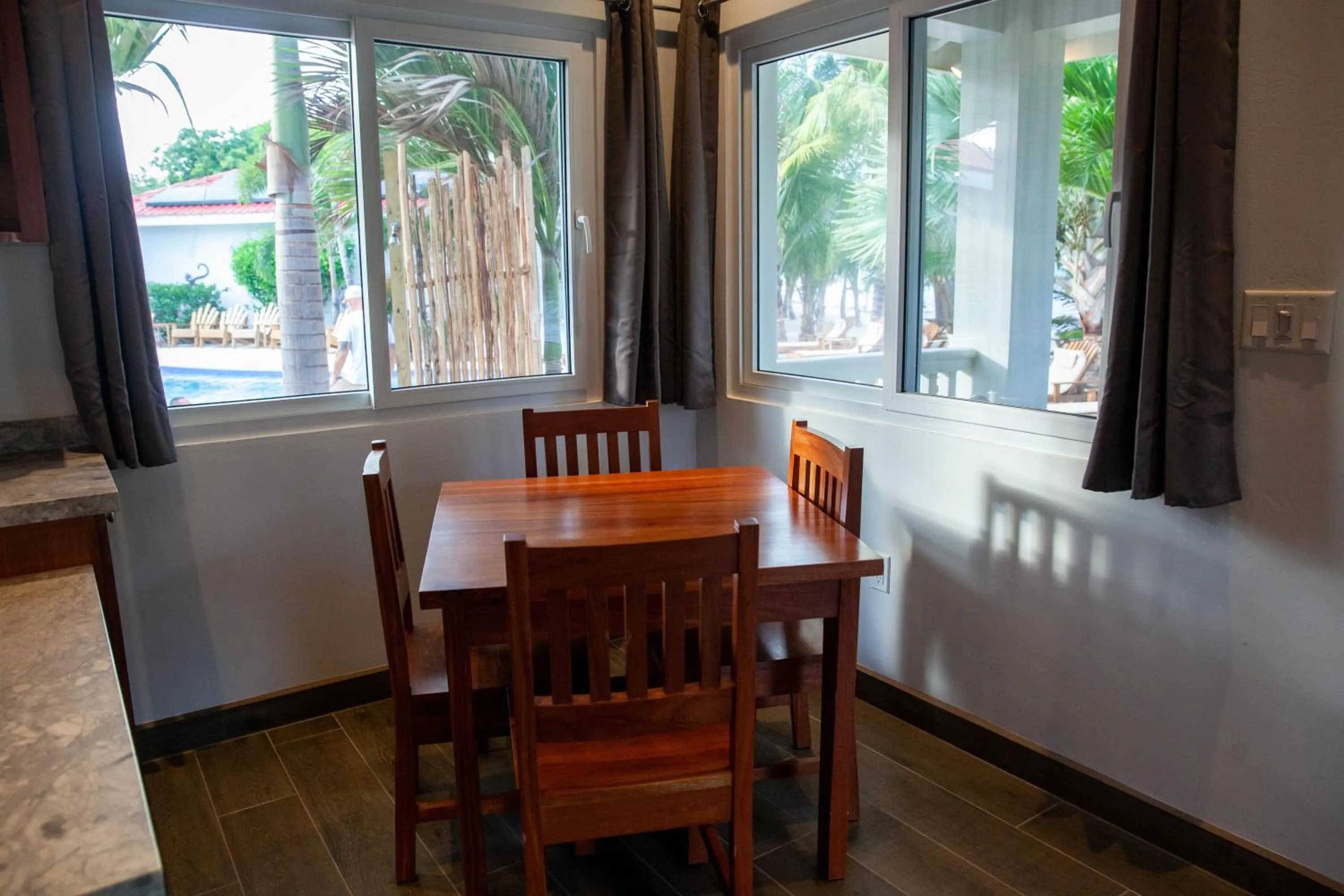 Dining area in Ceiba Beach Resort