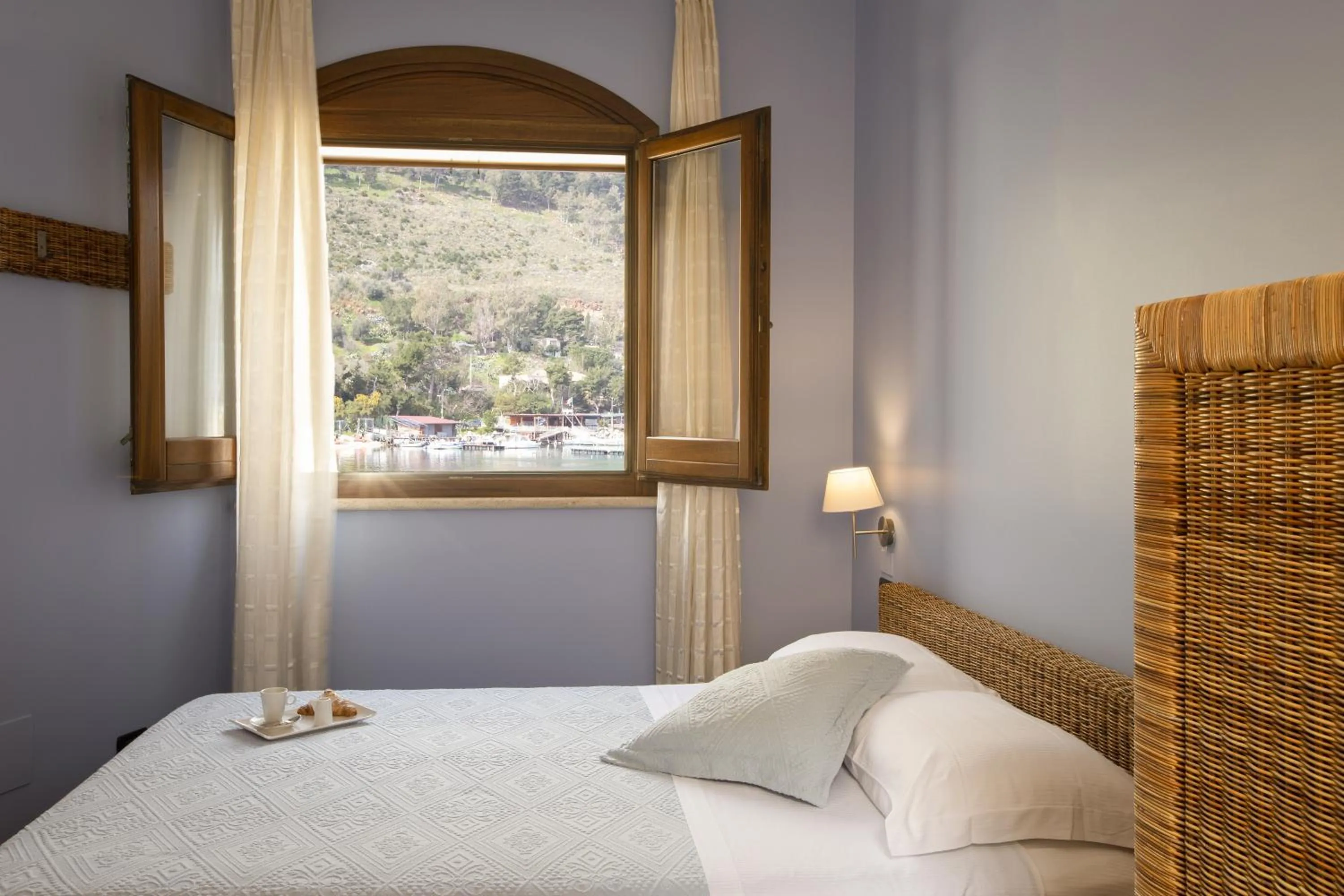 Bed in Hotel Cetarium