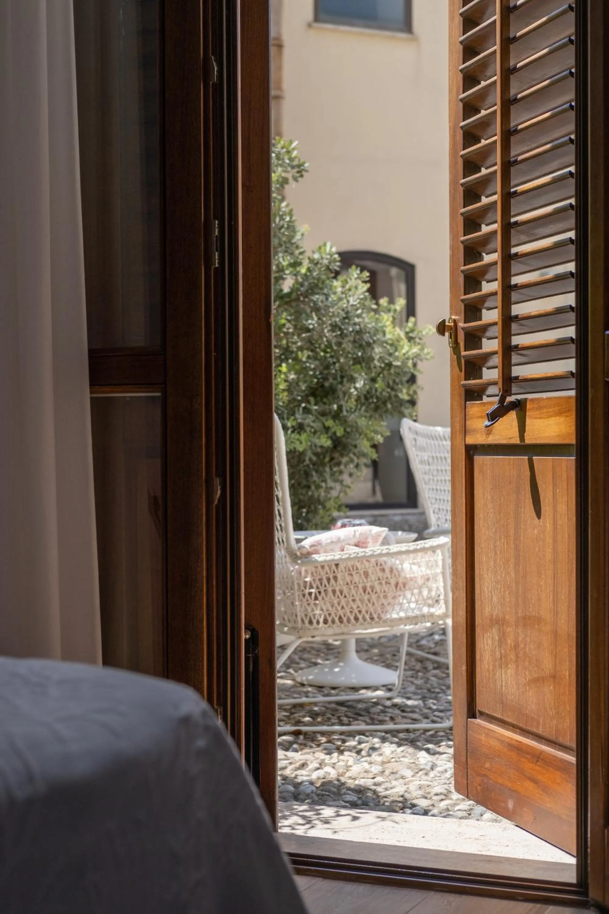 Patio in Hotel Cetarium