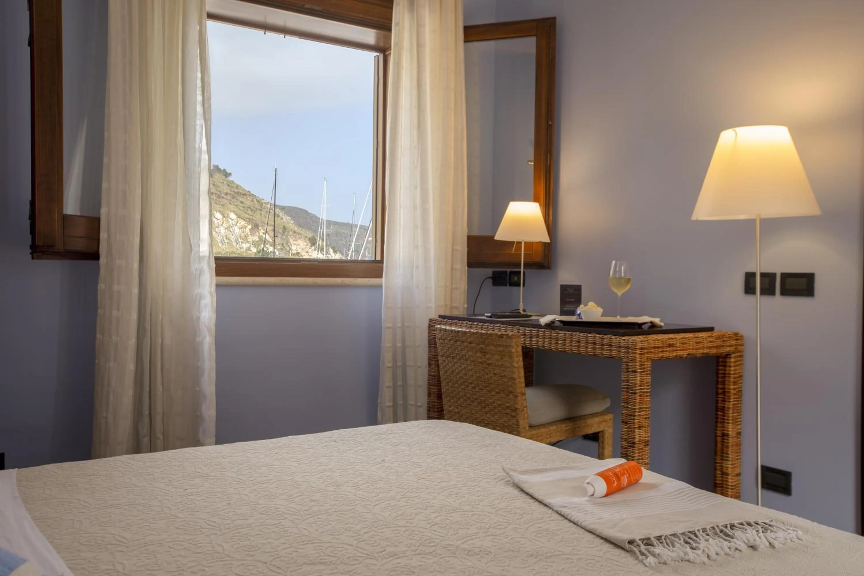 Bed in Hotel Cetarium