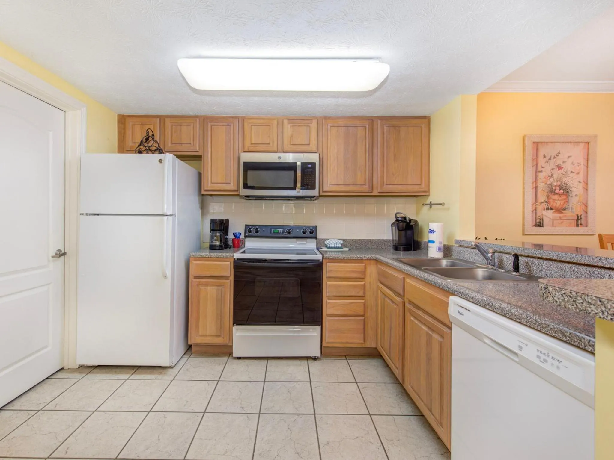 Kitchen or kitchenette in Smokey Bear 1103