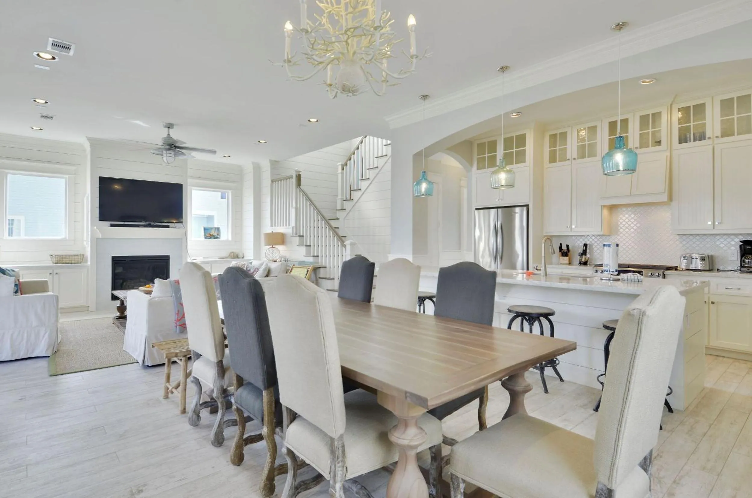 Living room in Beachside Haven