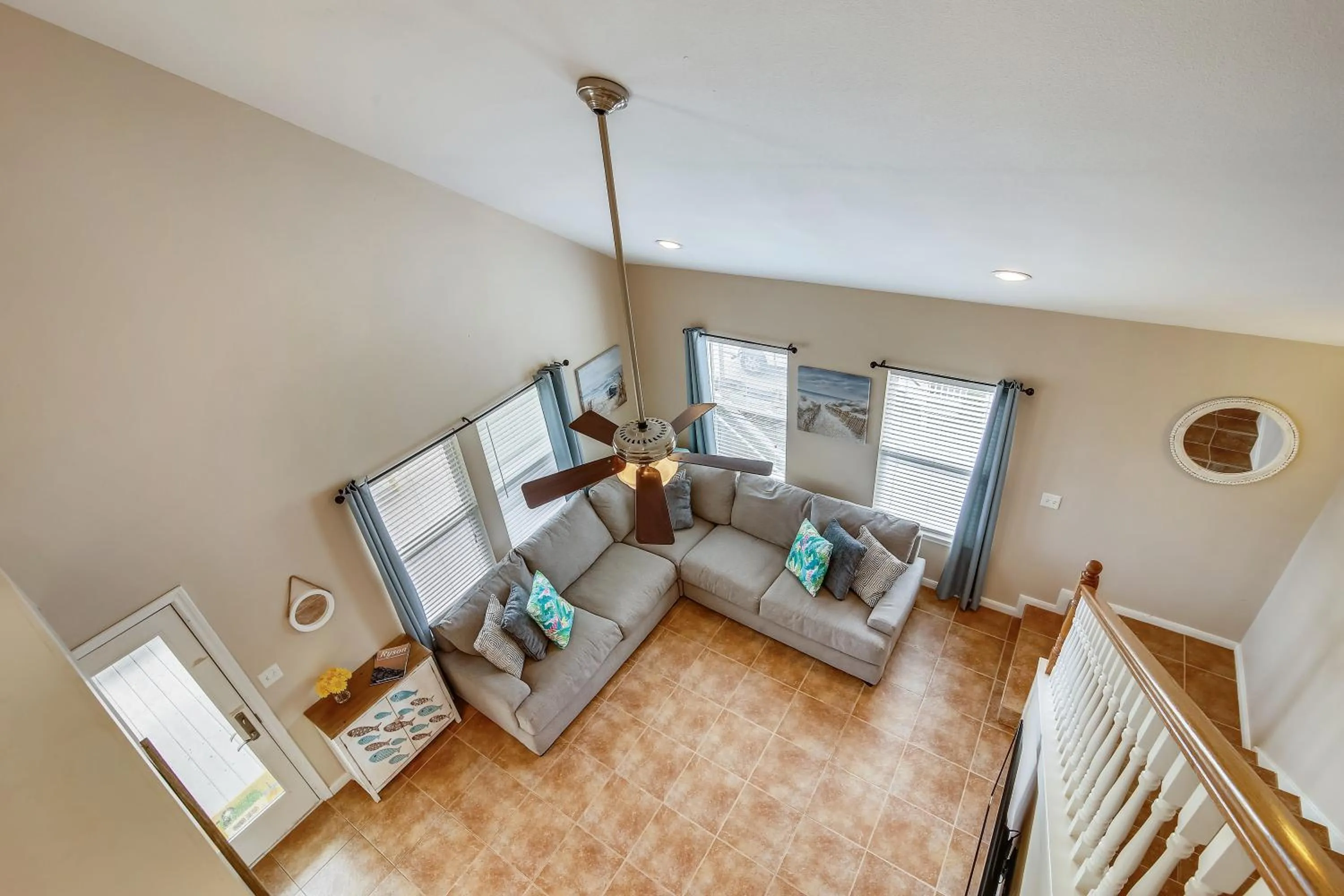 Living room in Sunflower Surf