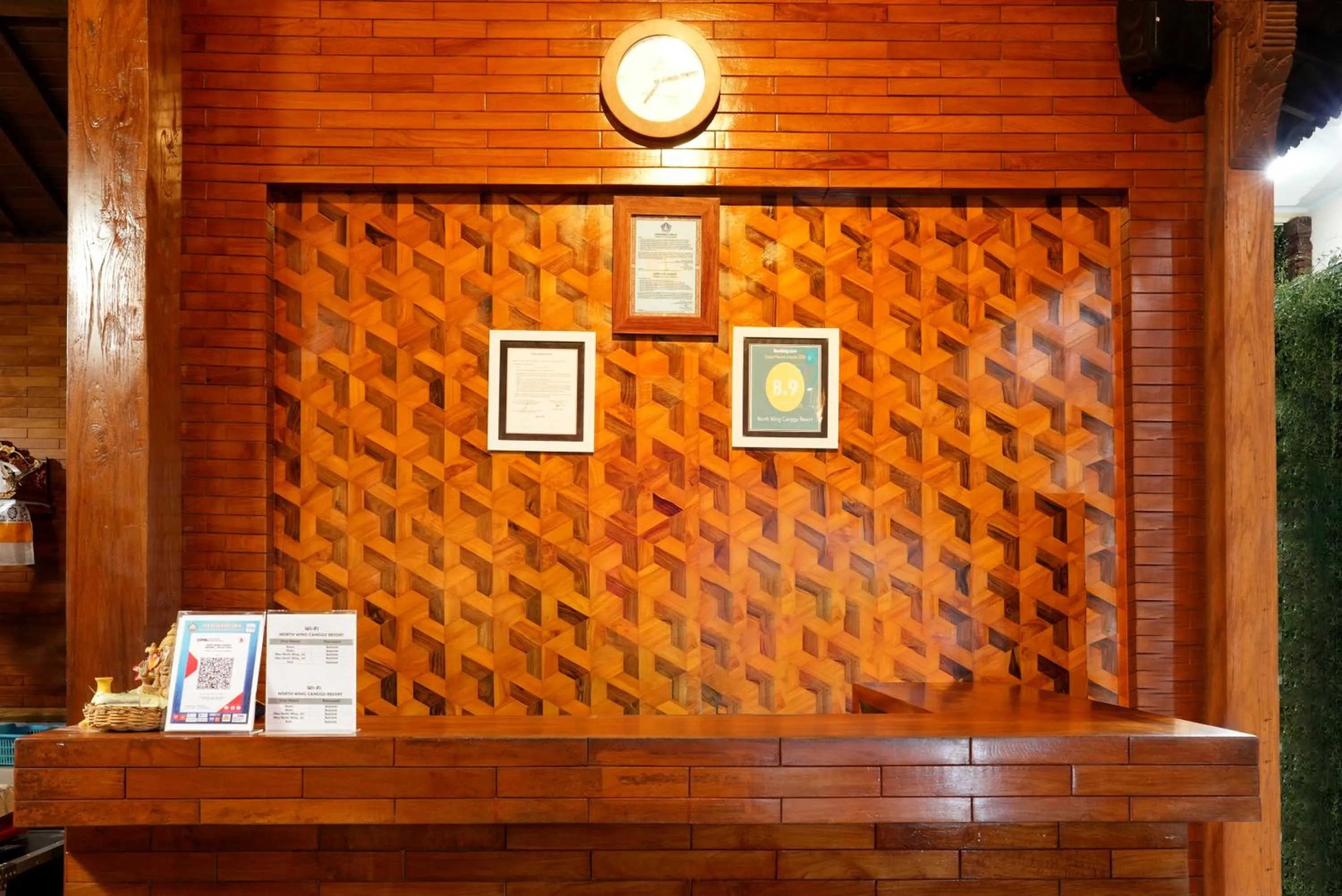 Lobby or reception in North Wing Canggu Resort