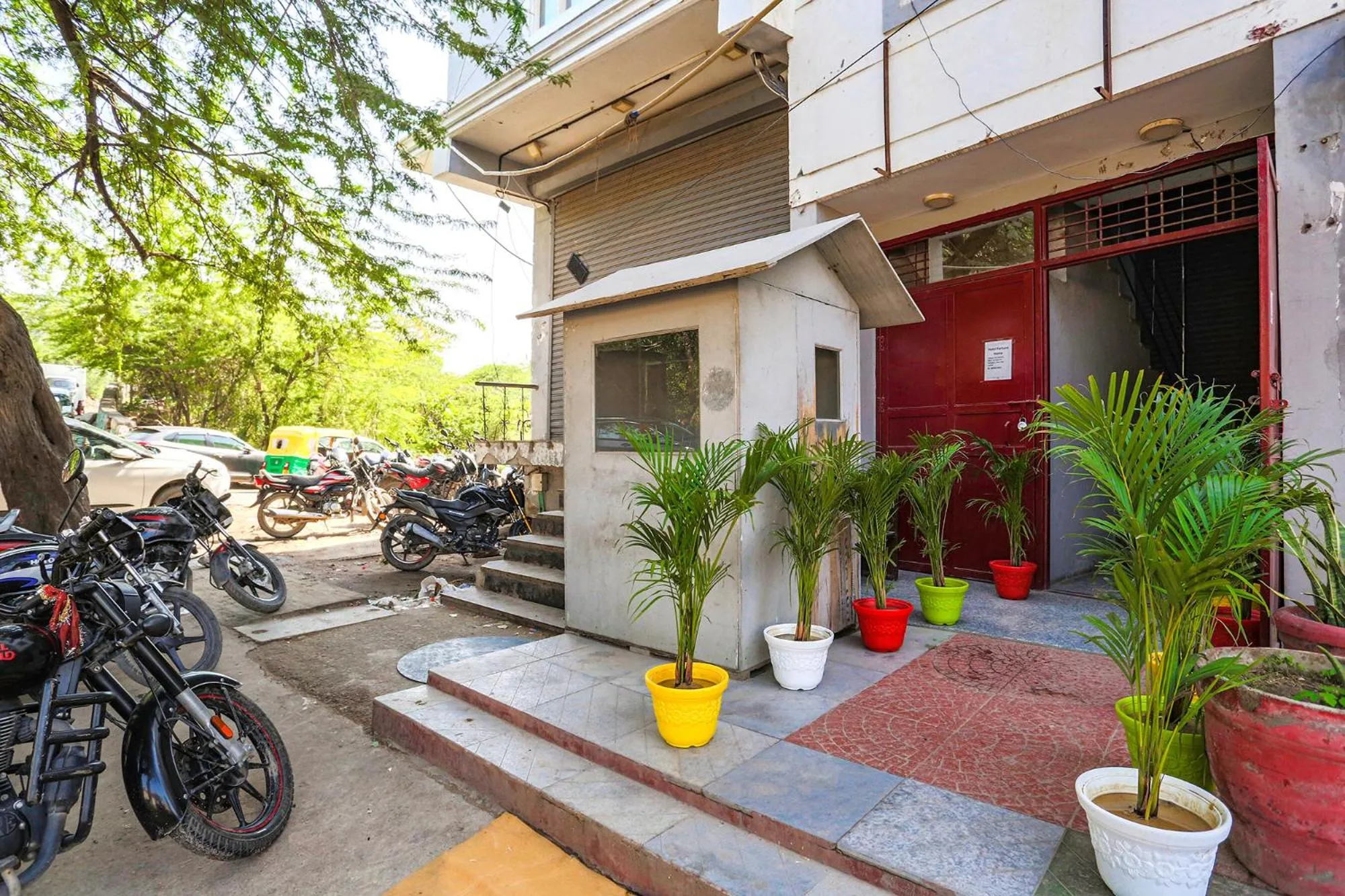 Parking in Via GK Residency