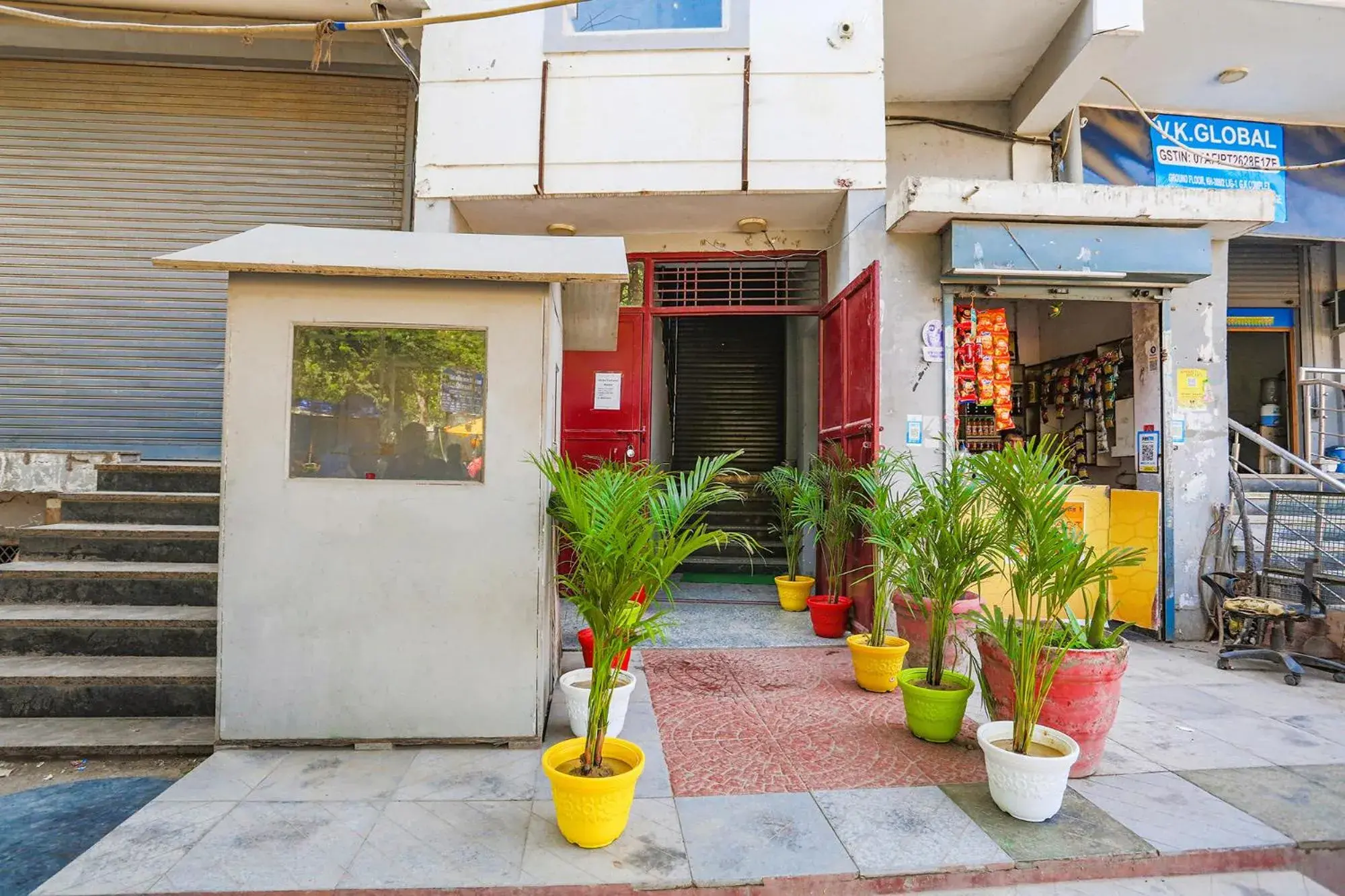 Facade/entrance in FabHotel GK Residency Facade/entrance in FabHotel GK Residency