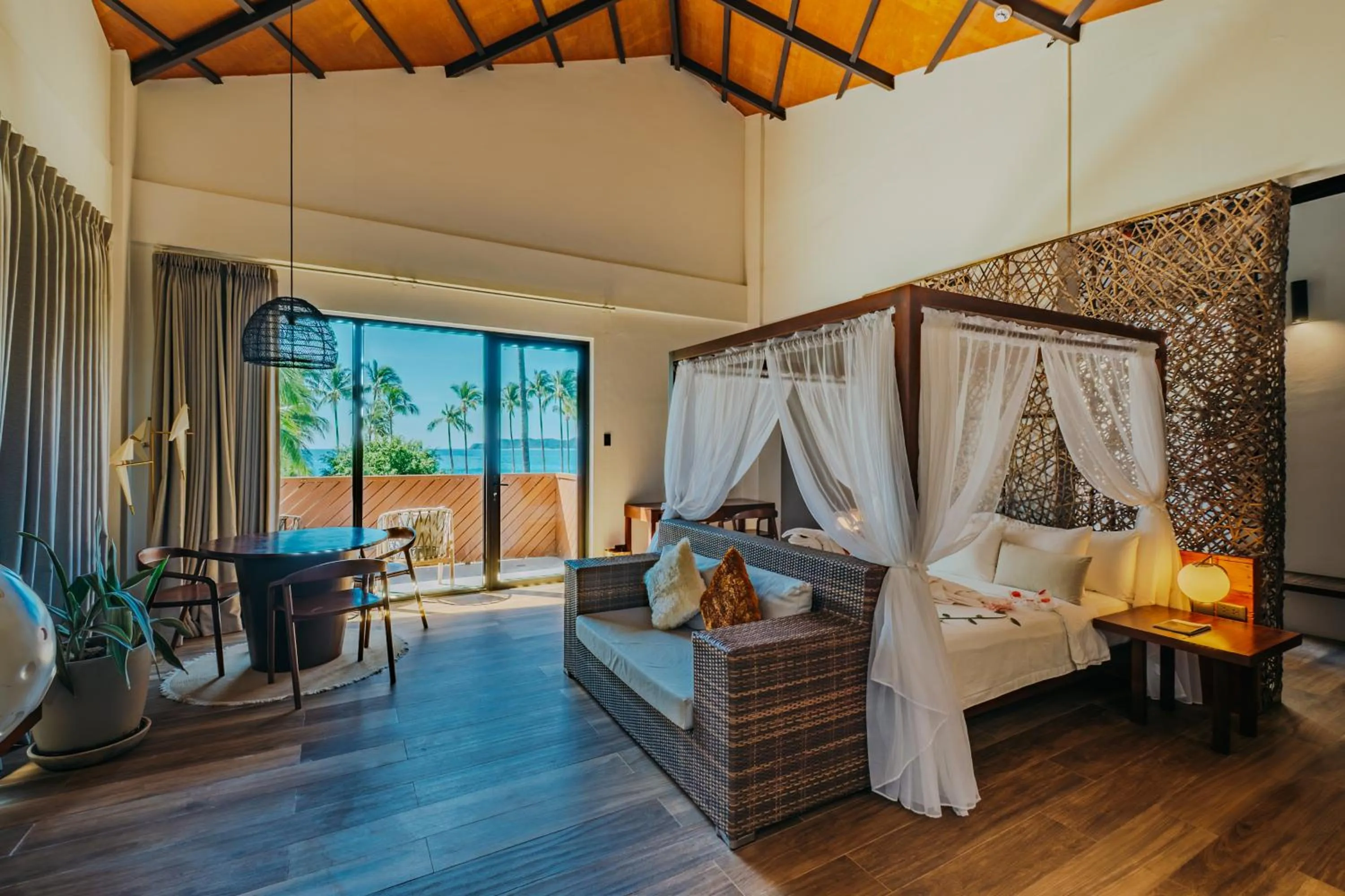 Bed in Nacpan Beach Resort Managed by H Hospitality - Newly Renovated