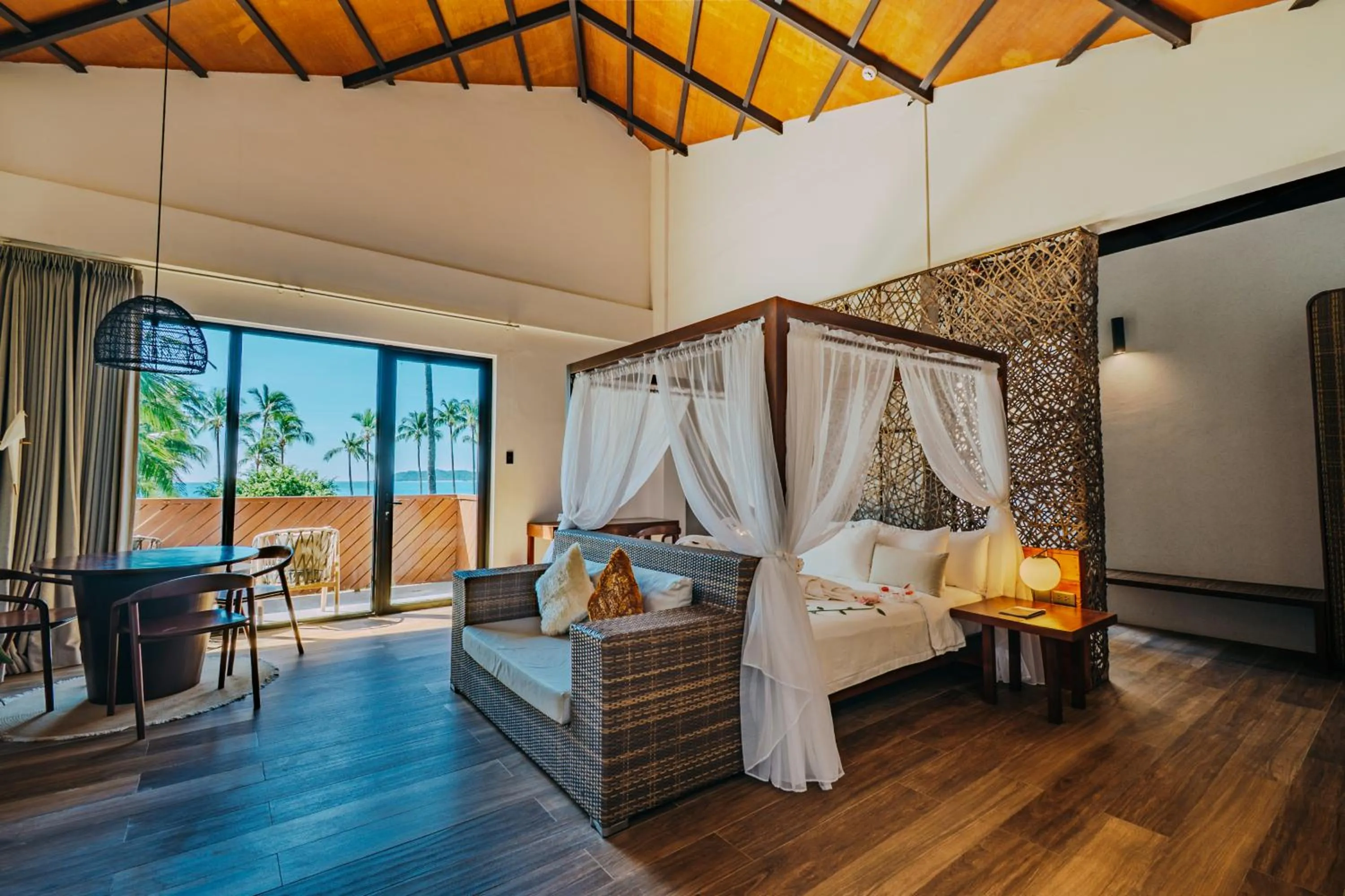 Bed in Nacpan Beach Resort Managed by H Hospitality - Newly Renovated